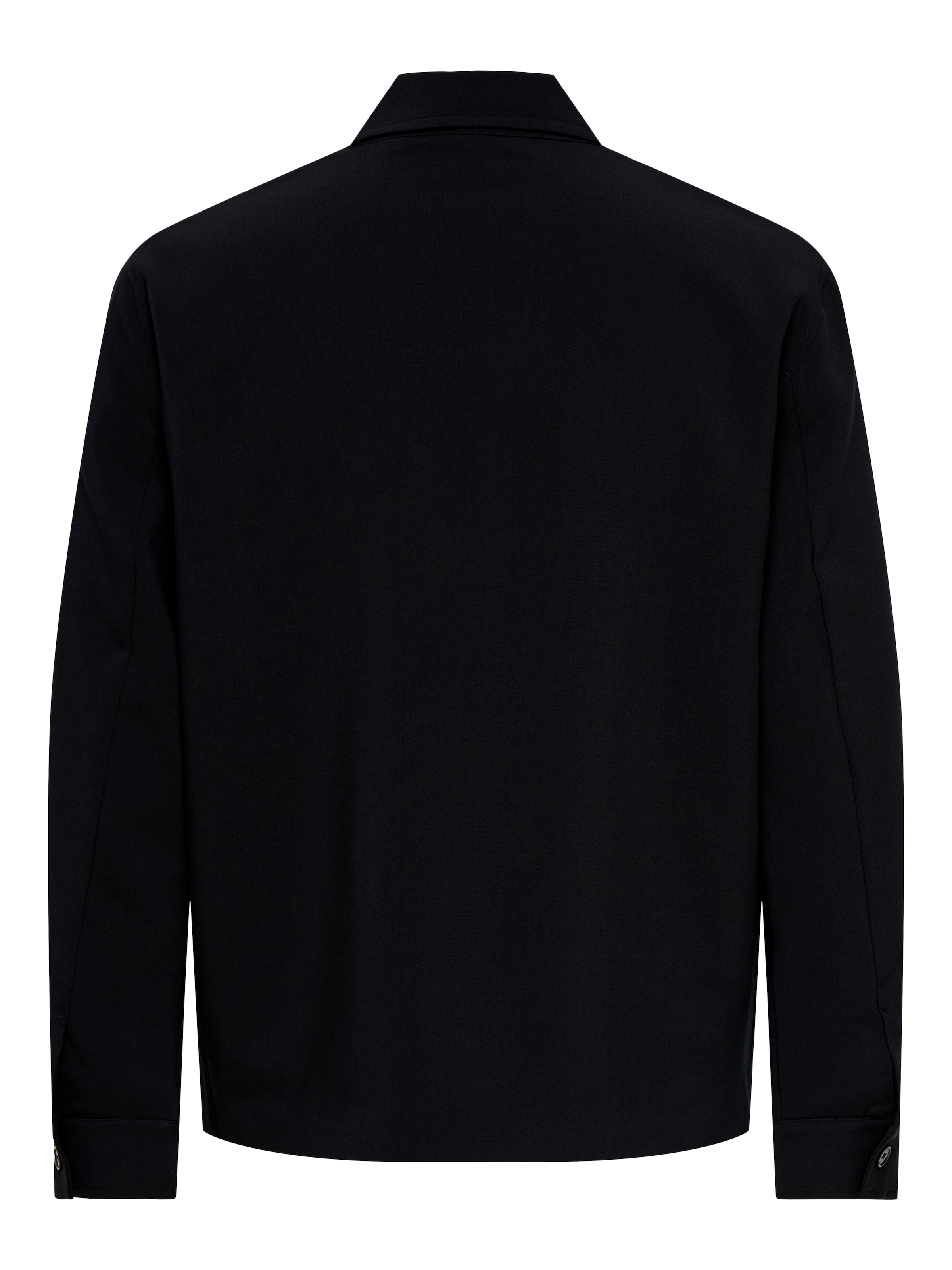 ONLY & SONS Langarmhemd »ONSWILL REG 0292 ZIP OVERSHIRT FRML NOOS« Materialmix, regular fit