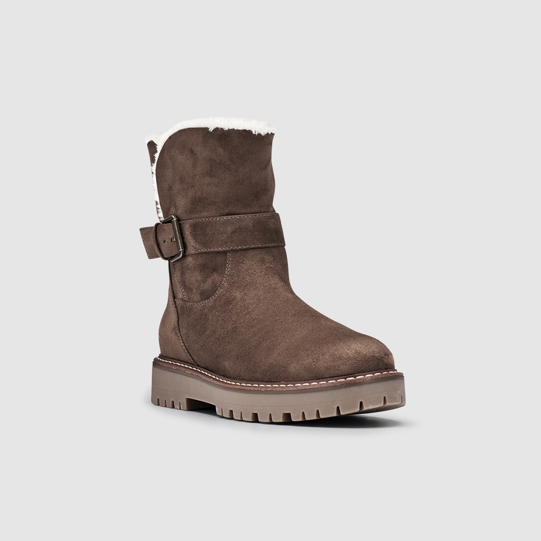 Esprit Winterstiefelette "SAN REMO" Winterboots, Stiefelette mit kuscheligem Warmfutter