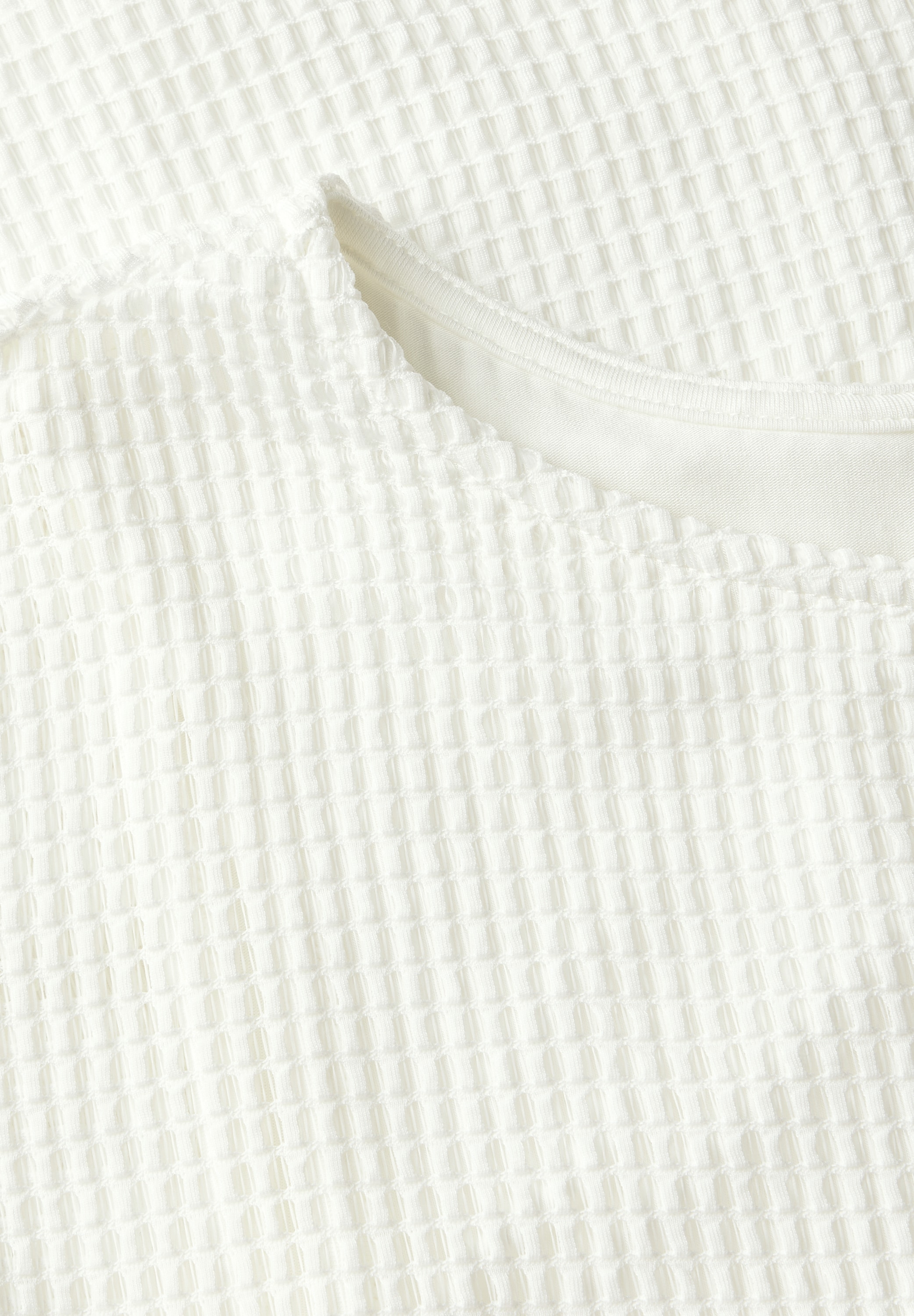 STREET ONE 2-in-1-Shirt, in Mesh-Optik