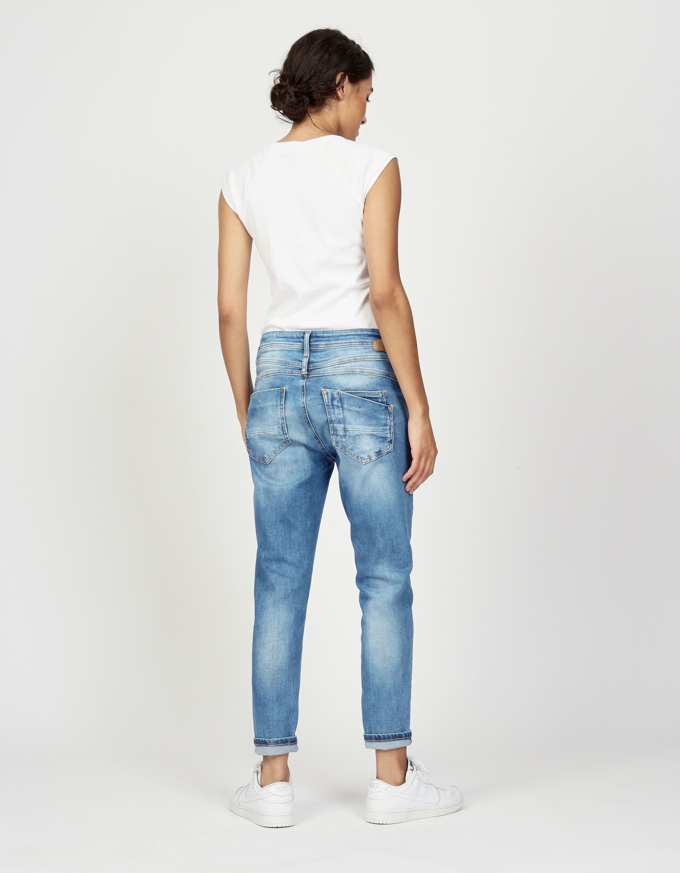GANG Relax-fit-Jeans »94AMELIE CROPPED« im 5-Pocket-Style