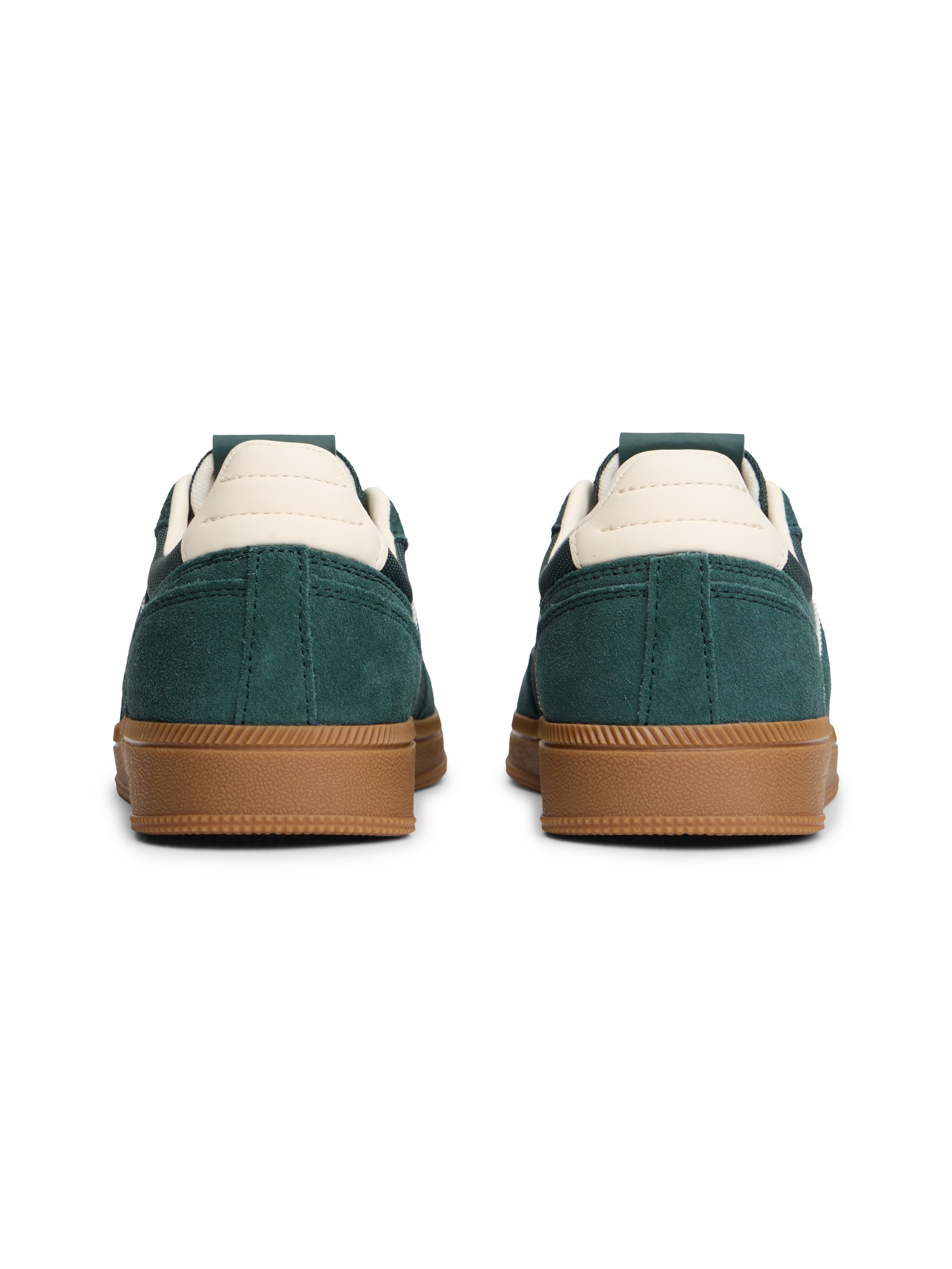 Tommy Jeans Plateausneaker »THE GREENWICH EDGE SUEDE«  , Freizeitschuh, Halbschuh, Schnürschuh mit gepolstertem Schaftrand