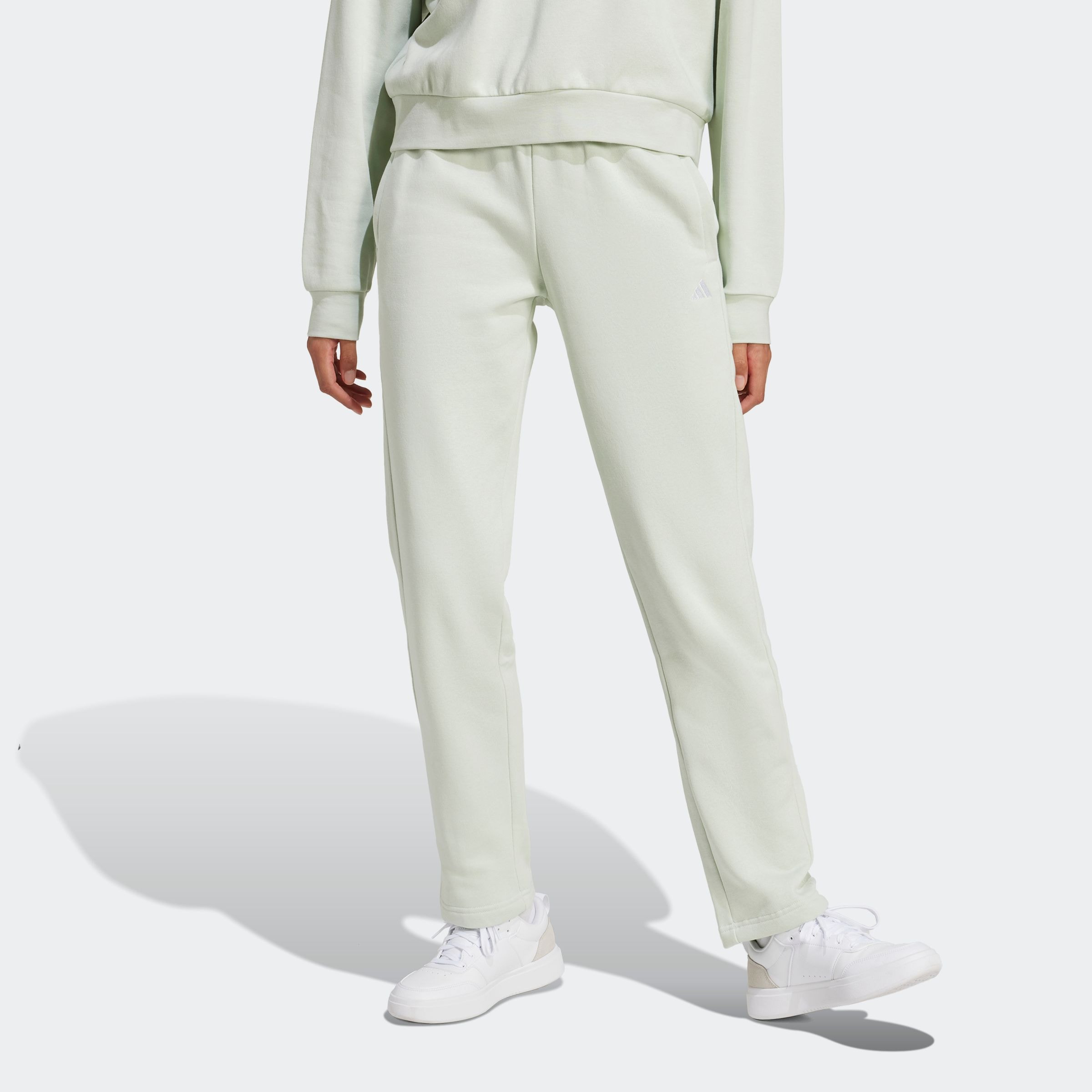 adidas Sportswear Sporthose "ESSENTIALS SMALL LOGO FEEL COZY OPEN HEM" günstig online kaufen