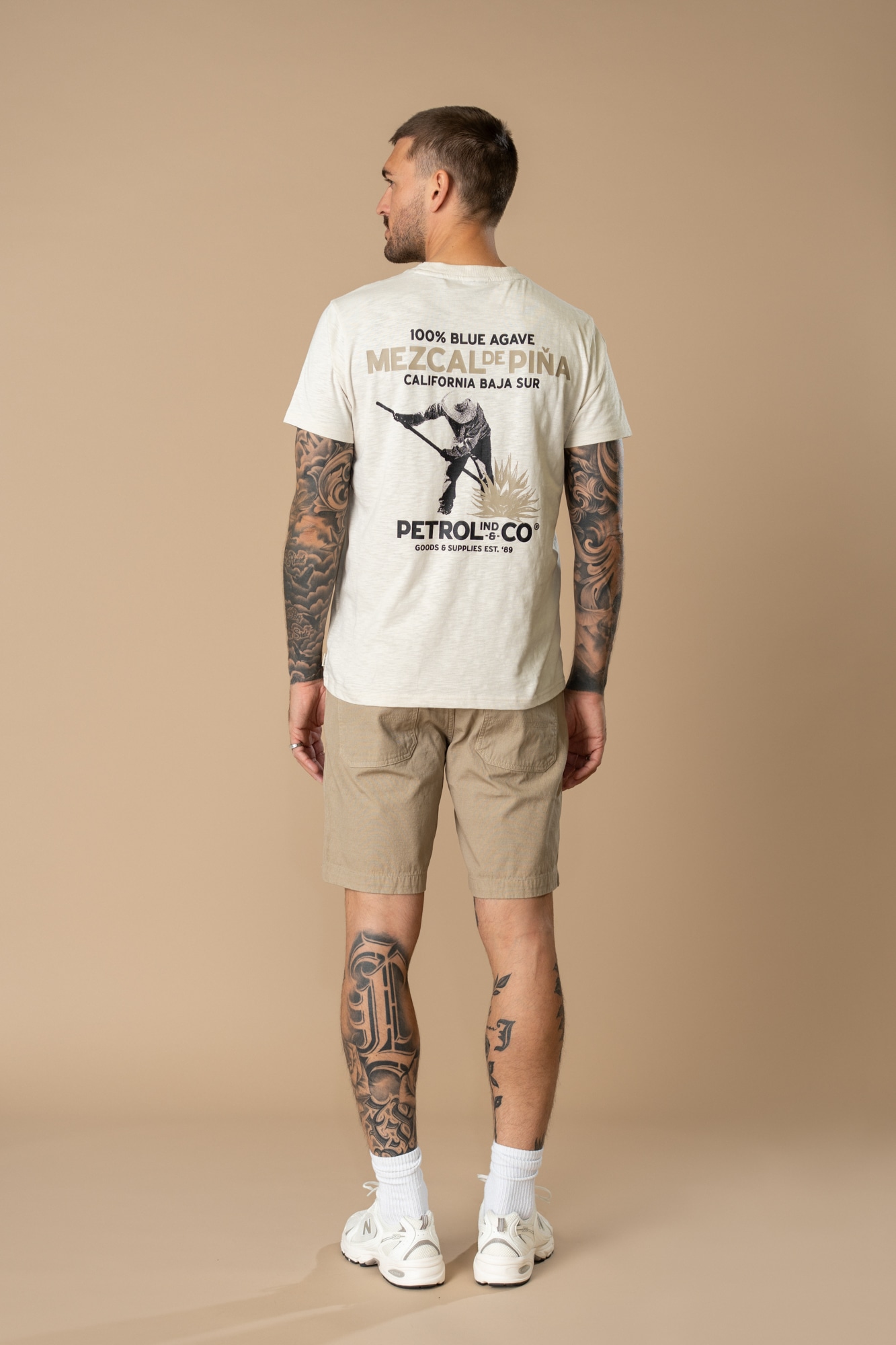 Petrol Industries T-Shirt »Men T-Shirt« mit Backprint