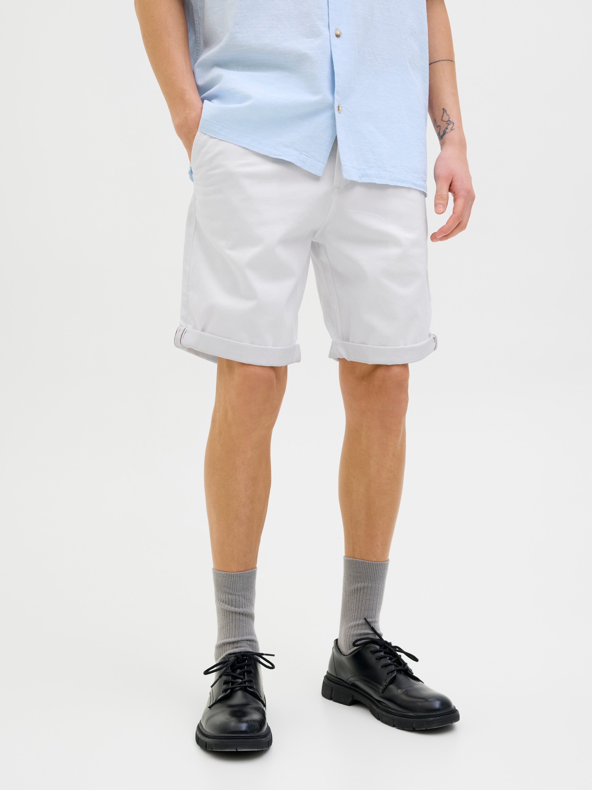 Jack & Jones "BOWIE SHORTS" mit Aufschlag