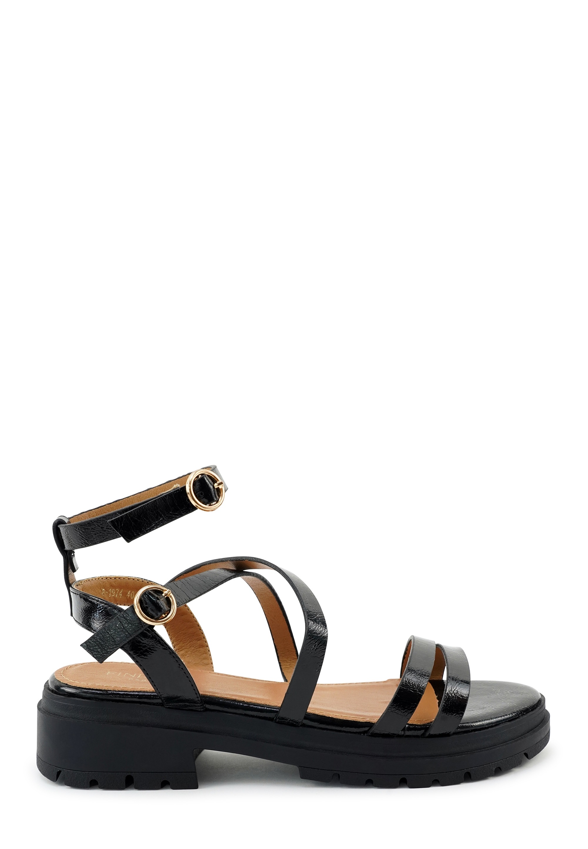 Findlay Sandale »KAIA«  mit Riemchen in Lackoptik