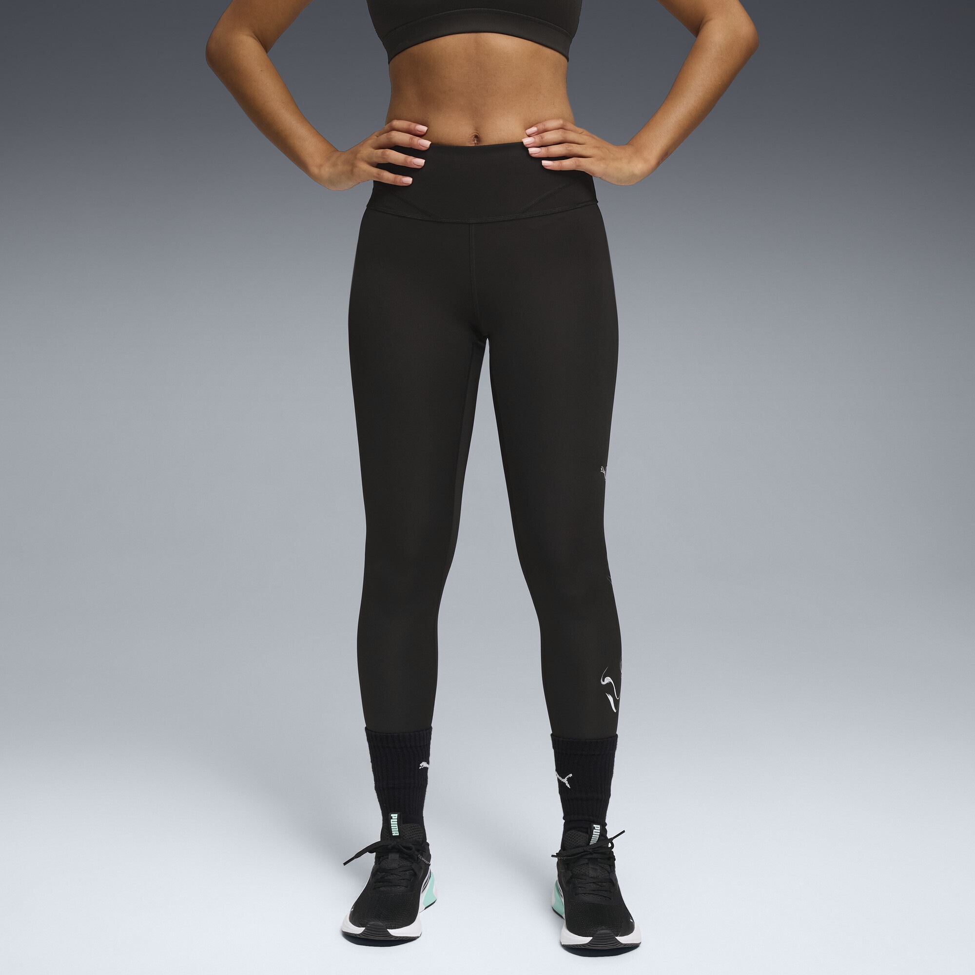 PUMA Trainingstights »GREEN TERRAINS High-Waist-Trainingsleggings Damen«