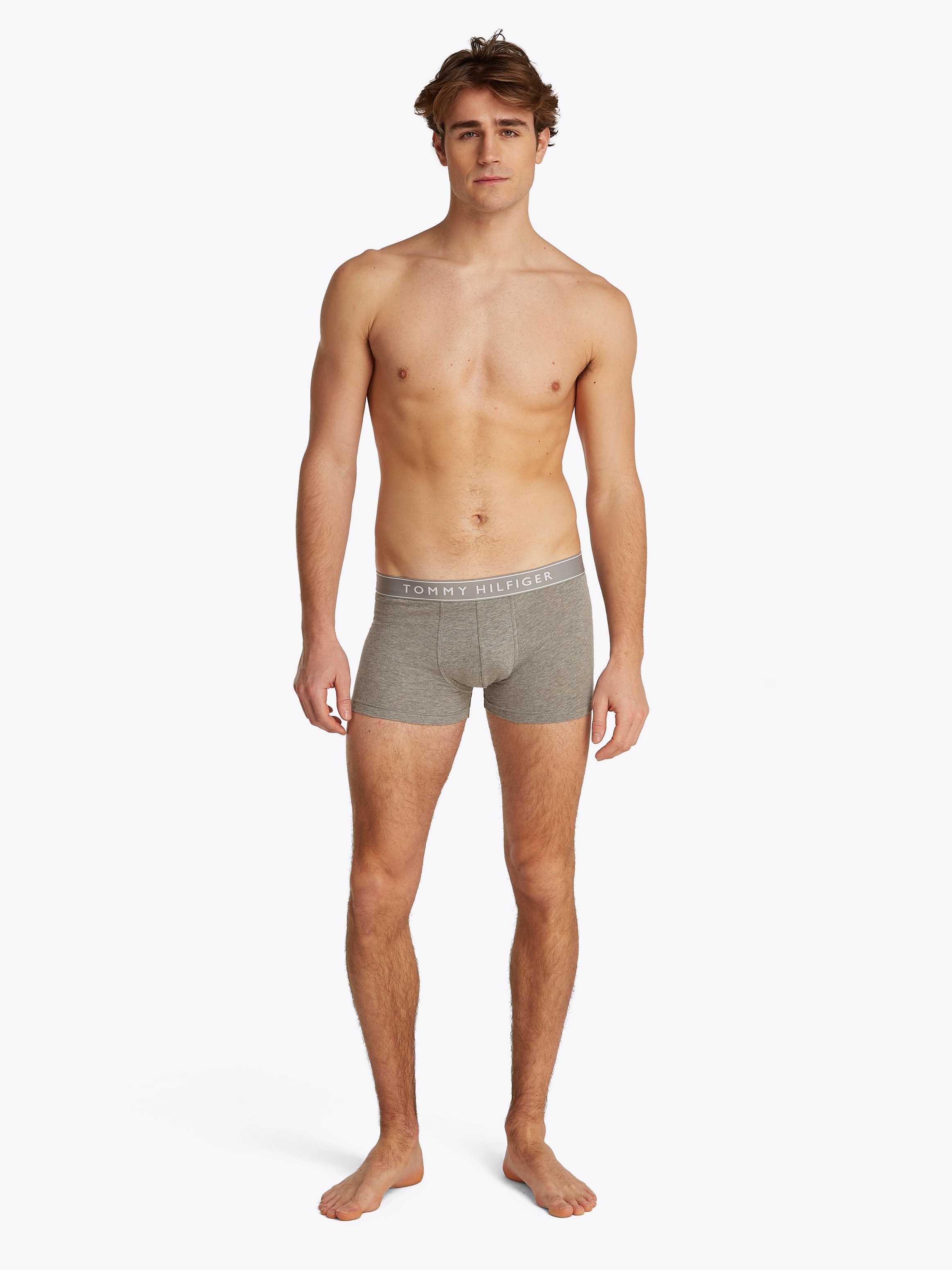 Tommy Hilfiger Underwear Trunk »3P TRUNK DTM«, (Packung, 3 St., 3er), mit Logobund
