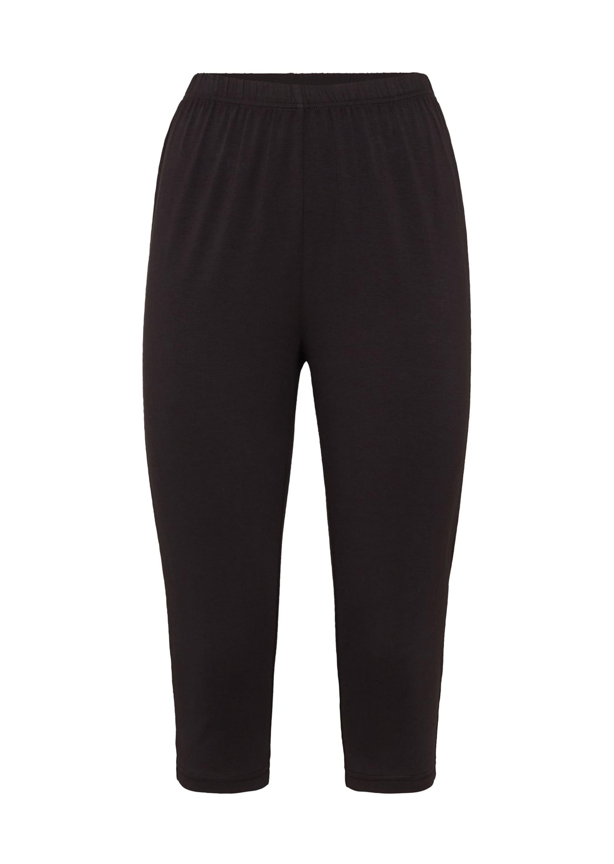 GOLDNER Leggings "Kurzgröße Lässige Baumwollhose mit Dehnbund" Ohne