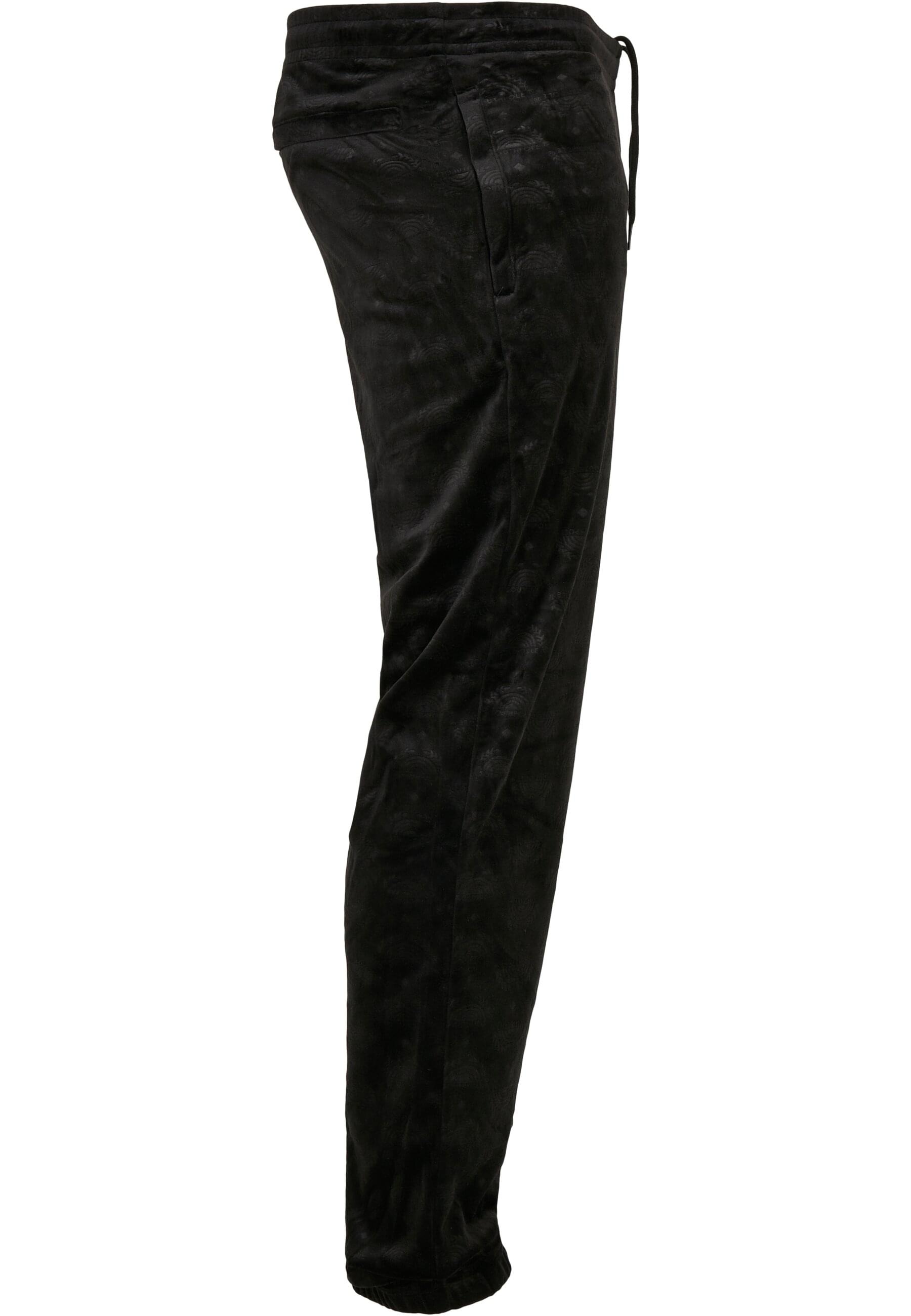 Southpole Stoffhose »Southpole Herren Southpole AOP Velour Pants«, (1 tlg.)