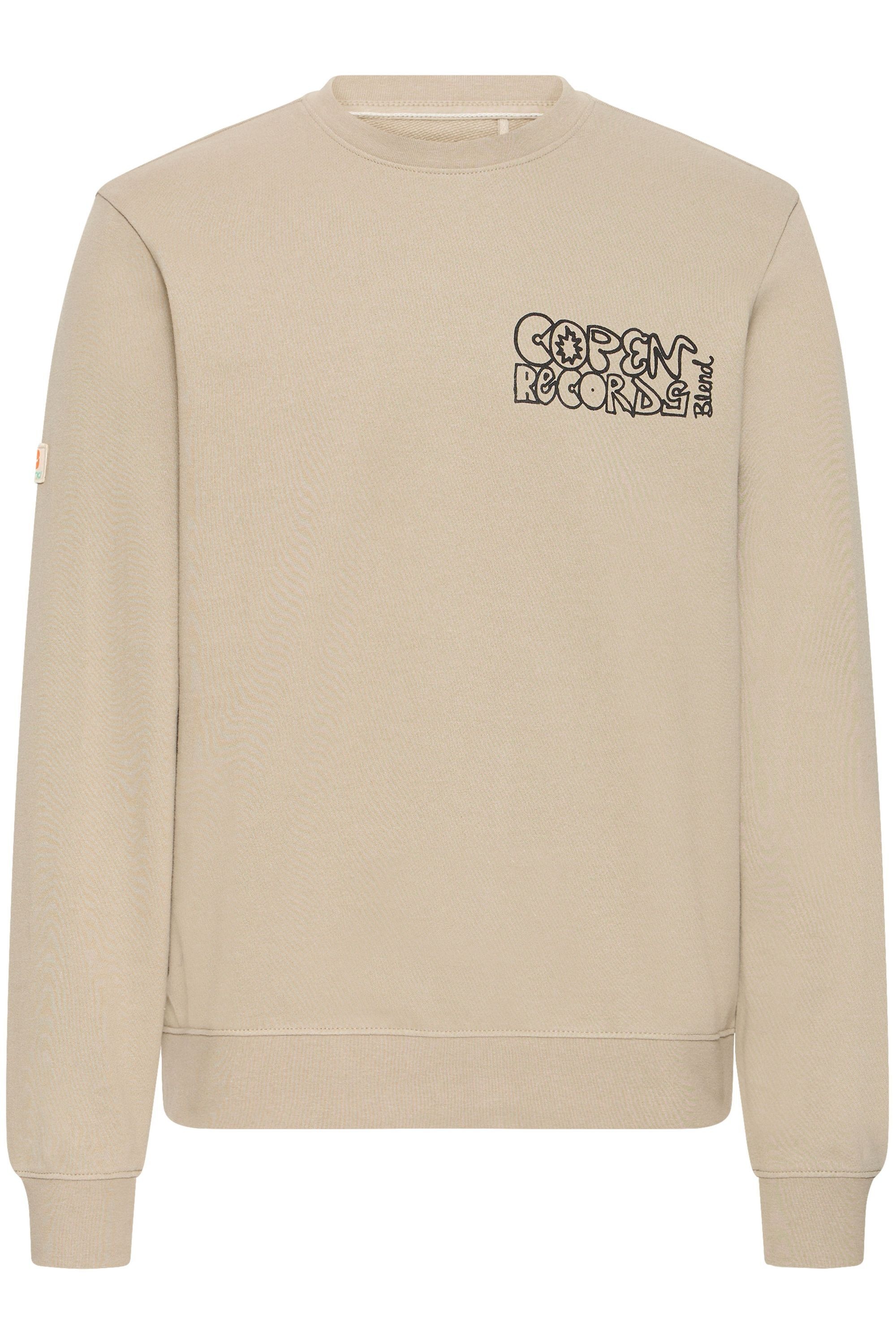 Blend Rundhalspullover »BHSun« Lässiges Sweatshirt mit Backprint