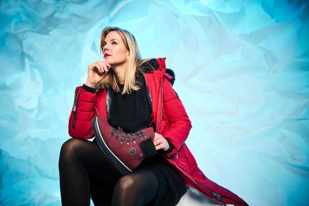 Rieker Winterboots, Schnürboots, Stiefelette, TEX-Membran, mit gepolstertem Schaftrand