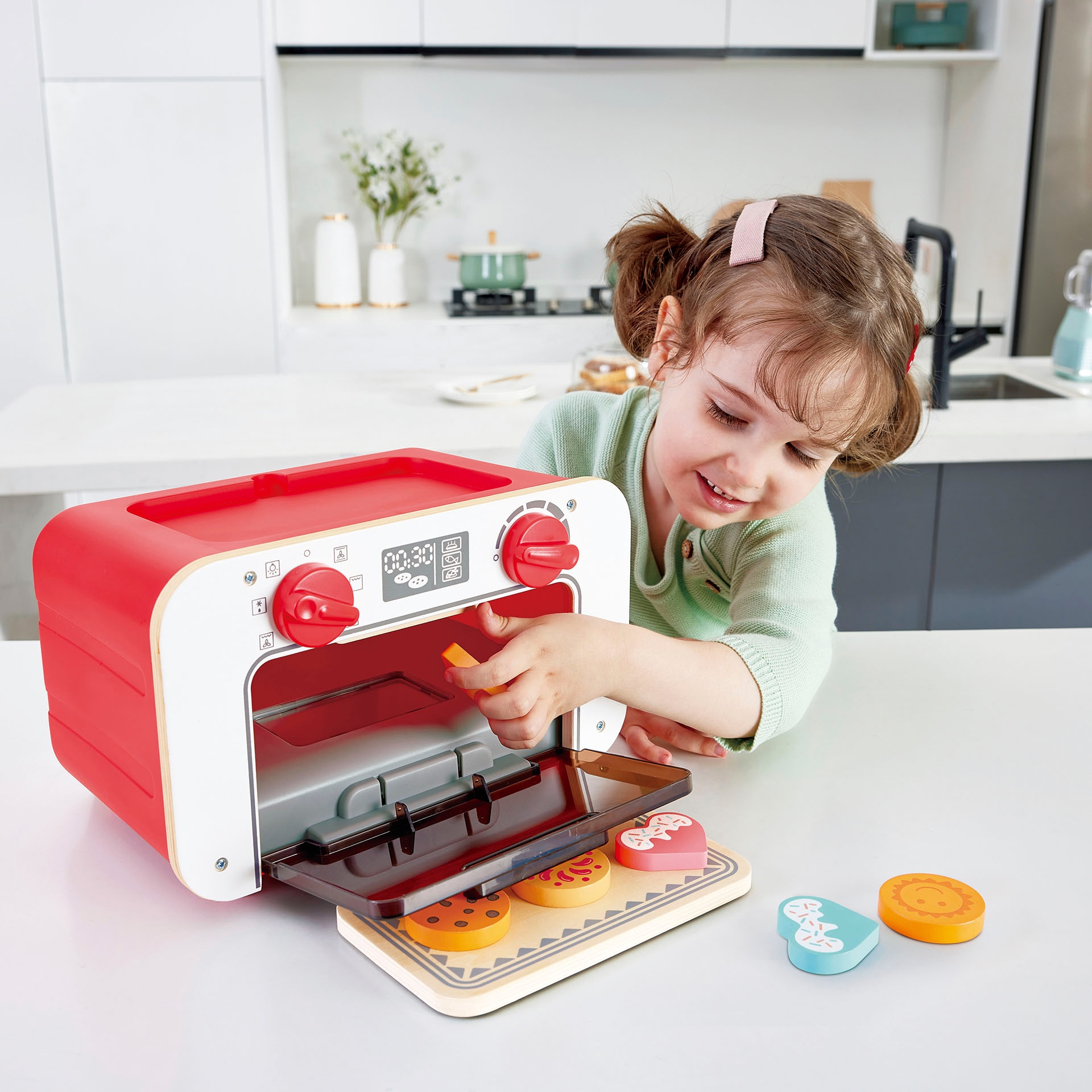 Hape Kinder-Herd »Mein Backofen«, mit Zauberkeksen; Licht- und Soundeffekt