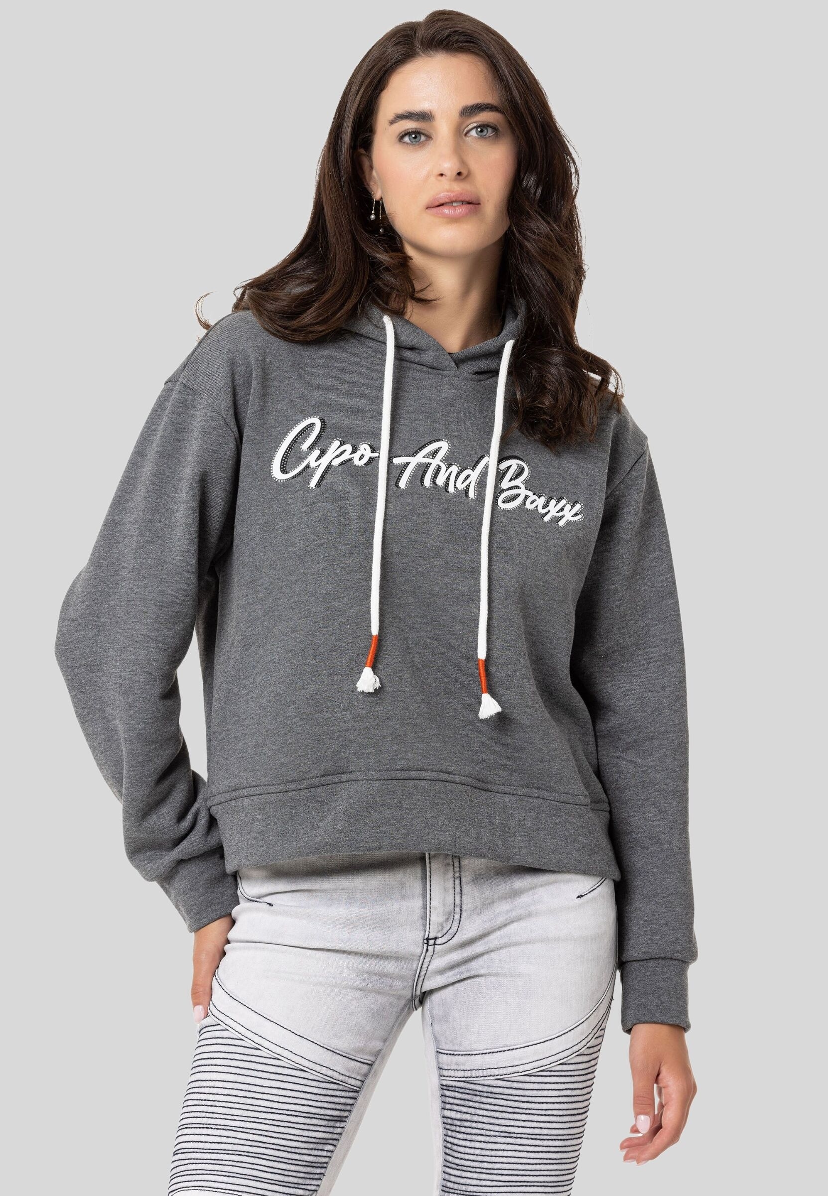 Cipo & Baxx Sweatshirt "SWEATSHIRT", 1 Stk. ein sportlich-lässiges Kleidung günstig online kaufen