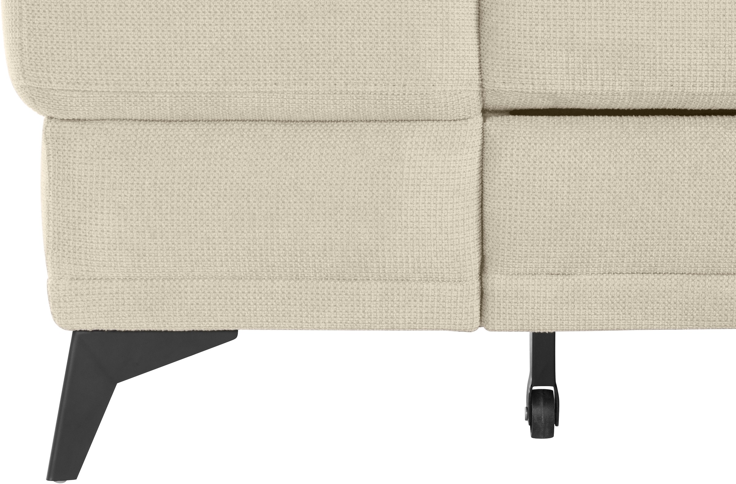 INOSIGN Ecksofa »Cardiz L-Form«, inkl.Kopfteilverstellung und Federkern wahlweise mit Bettfunktion
