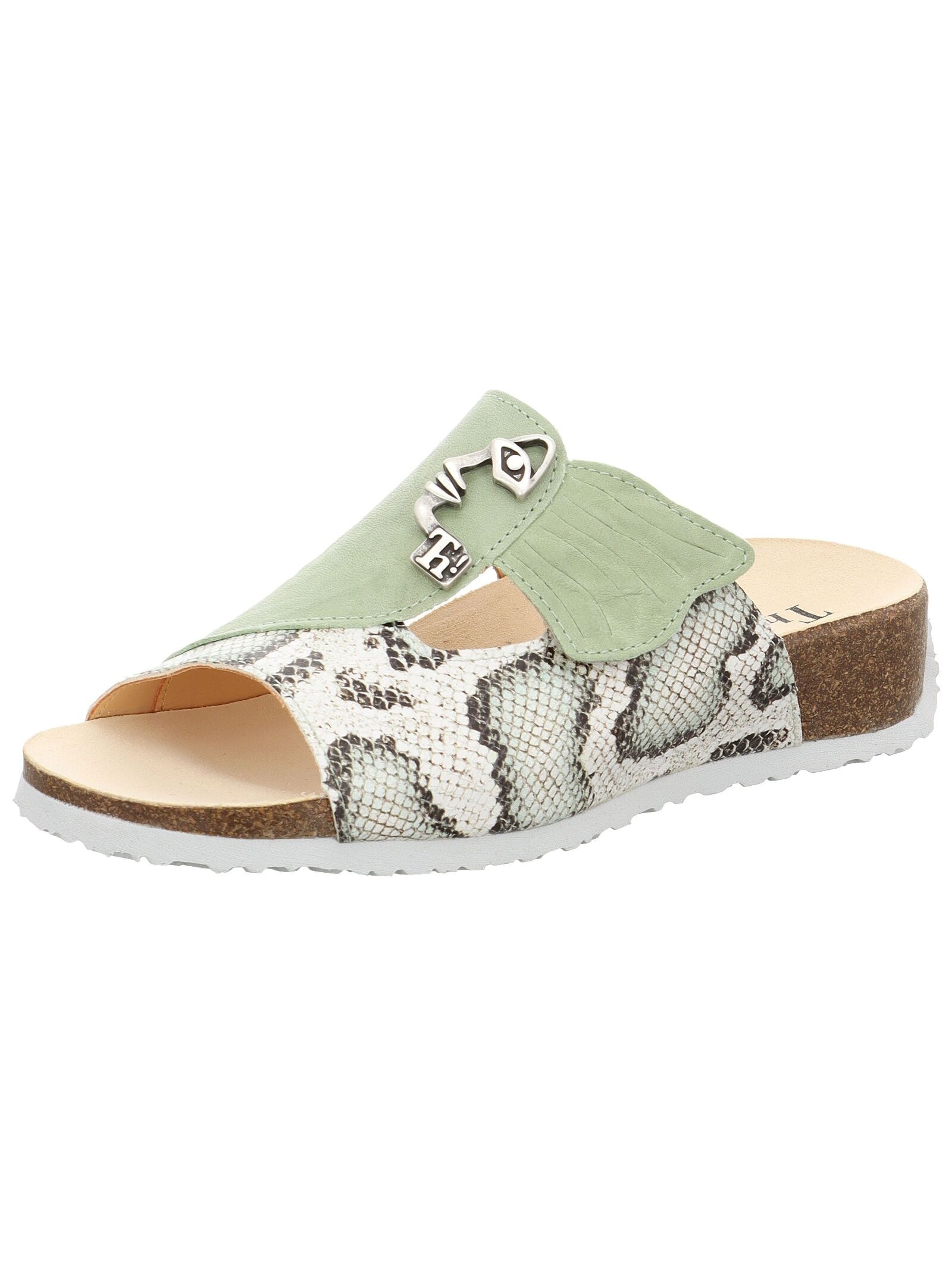 Think Pantolette "Think Pantoletten Leder" günstig online kaufen