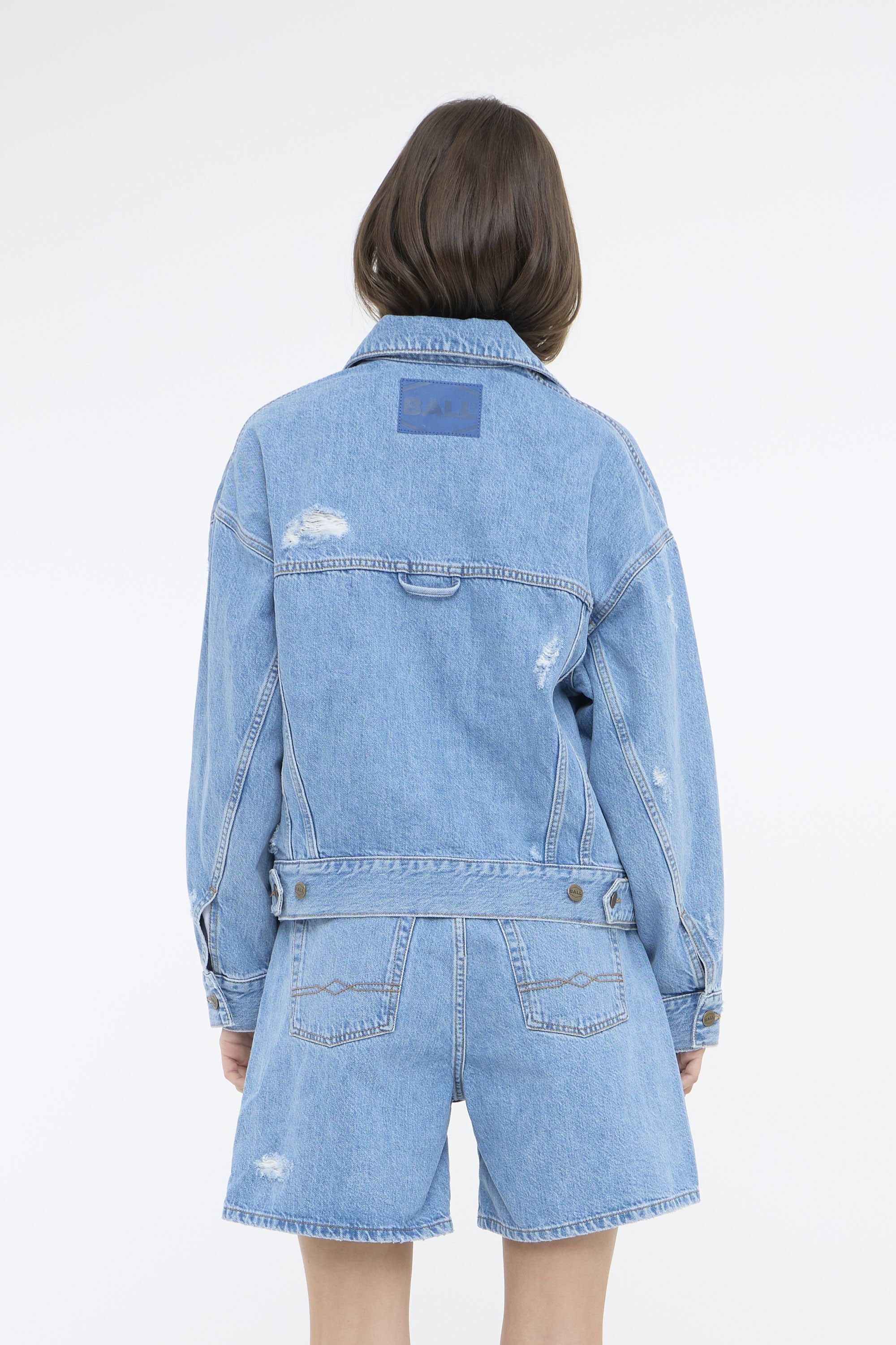 BALL Jeansjacke »Jeansjacke BASERRE DENIM«, ohne Kapuze