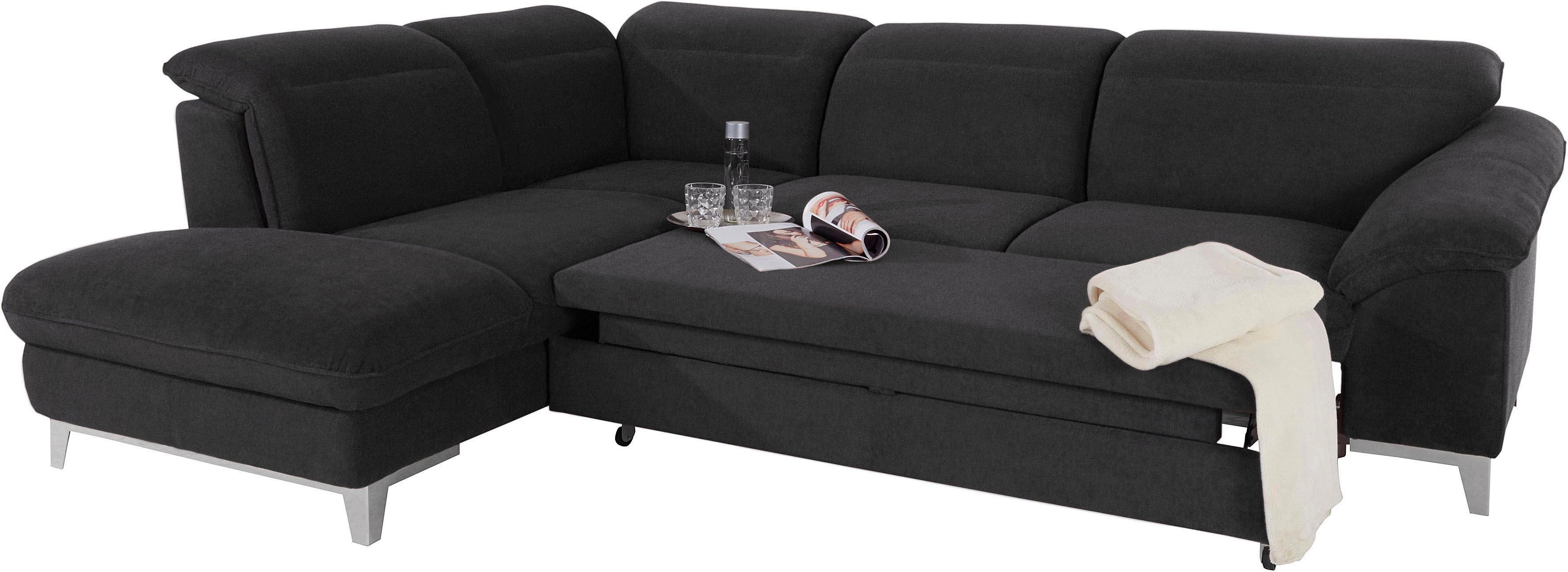 Thumbnail - COTTA Ecksofa "Teresa L-Form" mit Kopfteilverstellung, wahlweise mit Bettfunktion