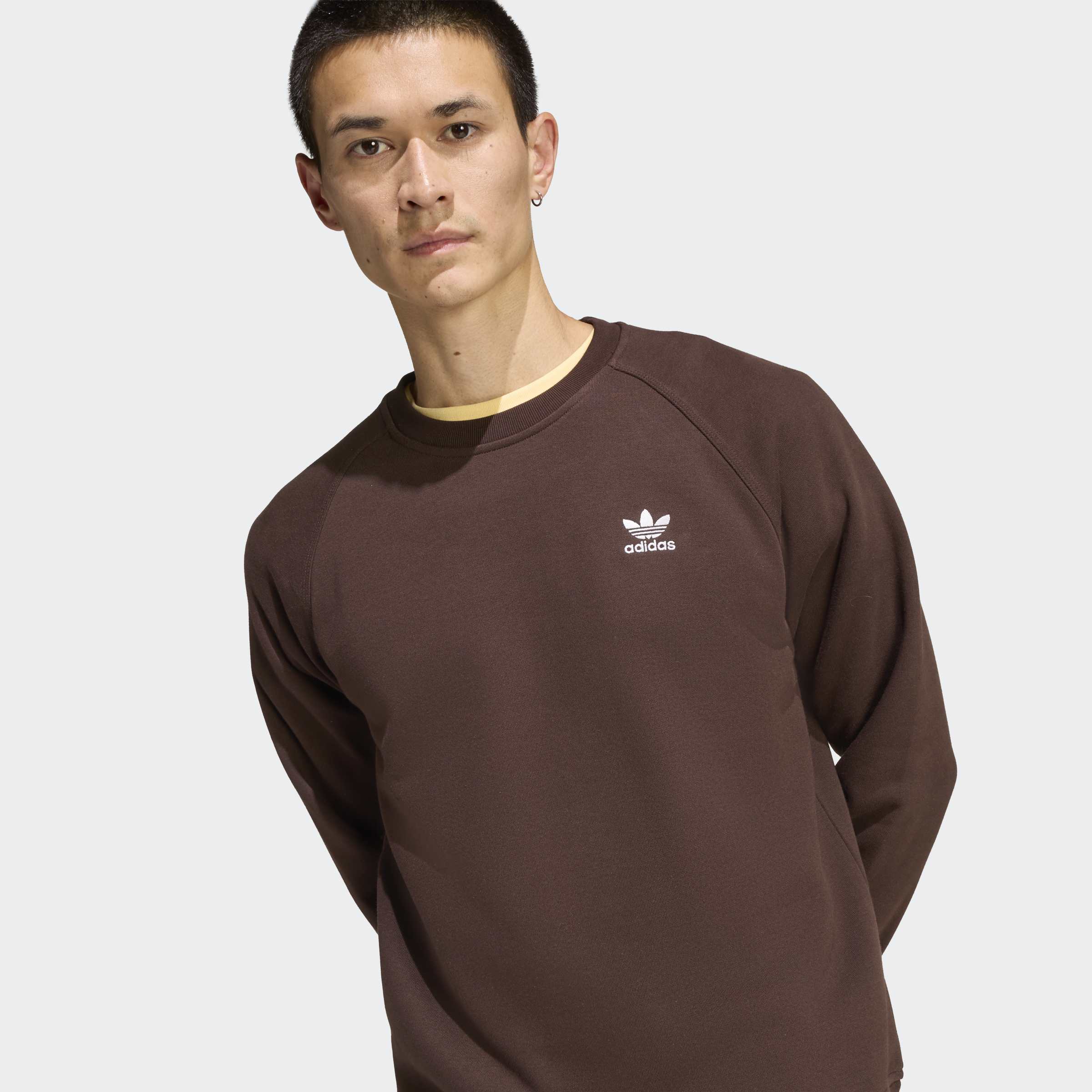 Thumbnail - adidas Originals Sweatshirt "TREFOIL ESSENTIALS", Essentials Pullover, weiche Innenseite