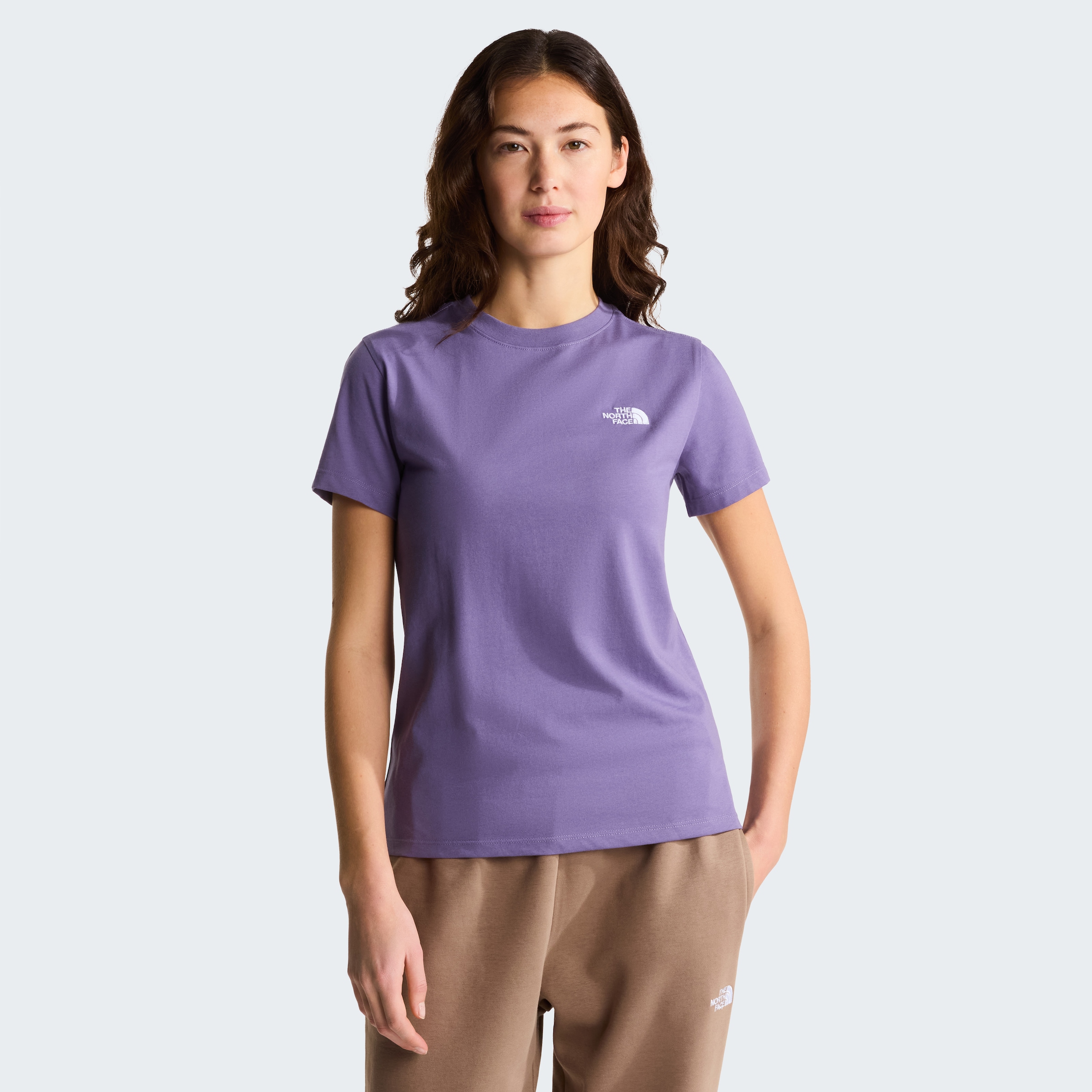 The North Face T-Shirt "W EVOLUTION SIMPLE DOME SLM SHORT SLEEVE" schmaler Schnitt, Kurzarm, für Wandern und Outdoor-Aktivitäten