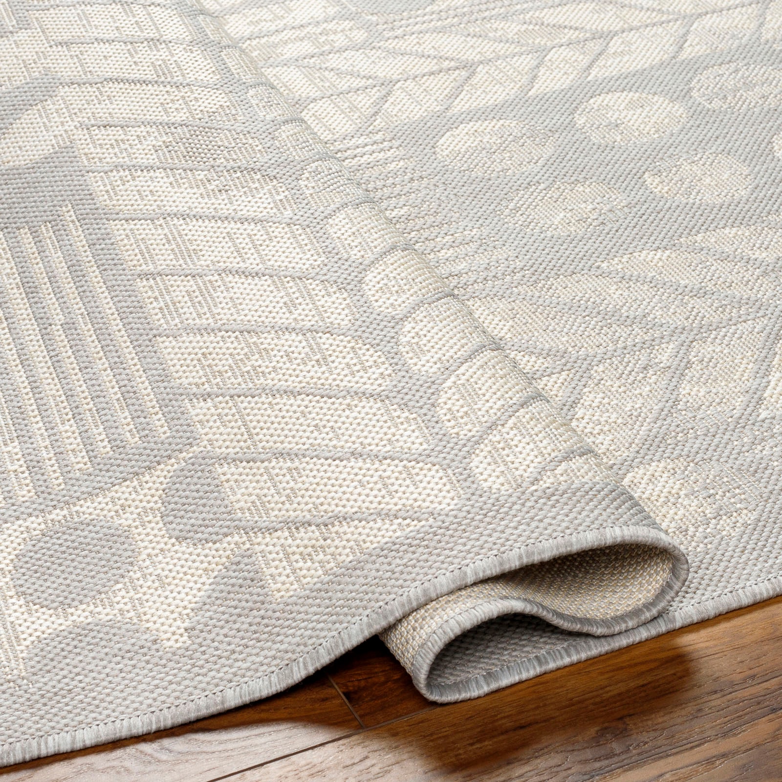 Livabliss Teppich »JIXI« rechteckig 5 mm Höhe In- & Outdoorteppich, Wetterfest, Boho-Teppich für Balkon, Terrasse