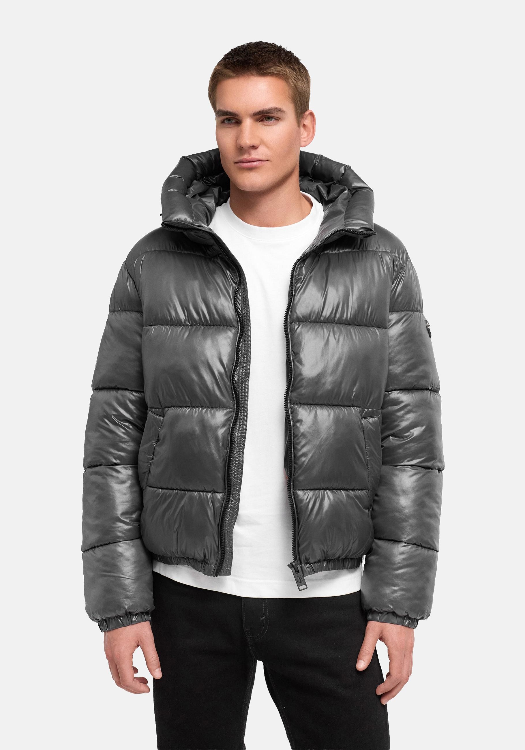 Stone Harbour Outdoorjacke "Tanioos XX" mit Kapuze Warme Herren Steppjacke mit verstellbarer Kapuze