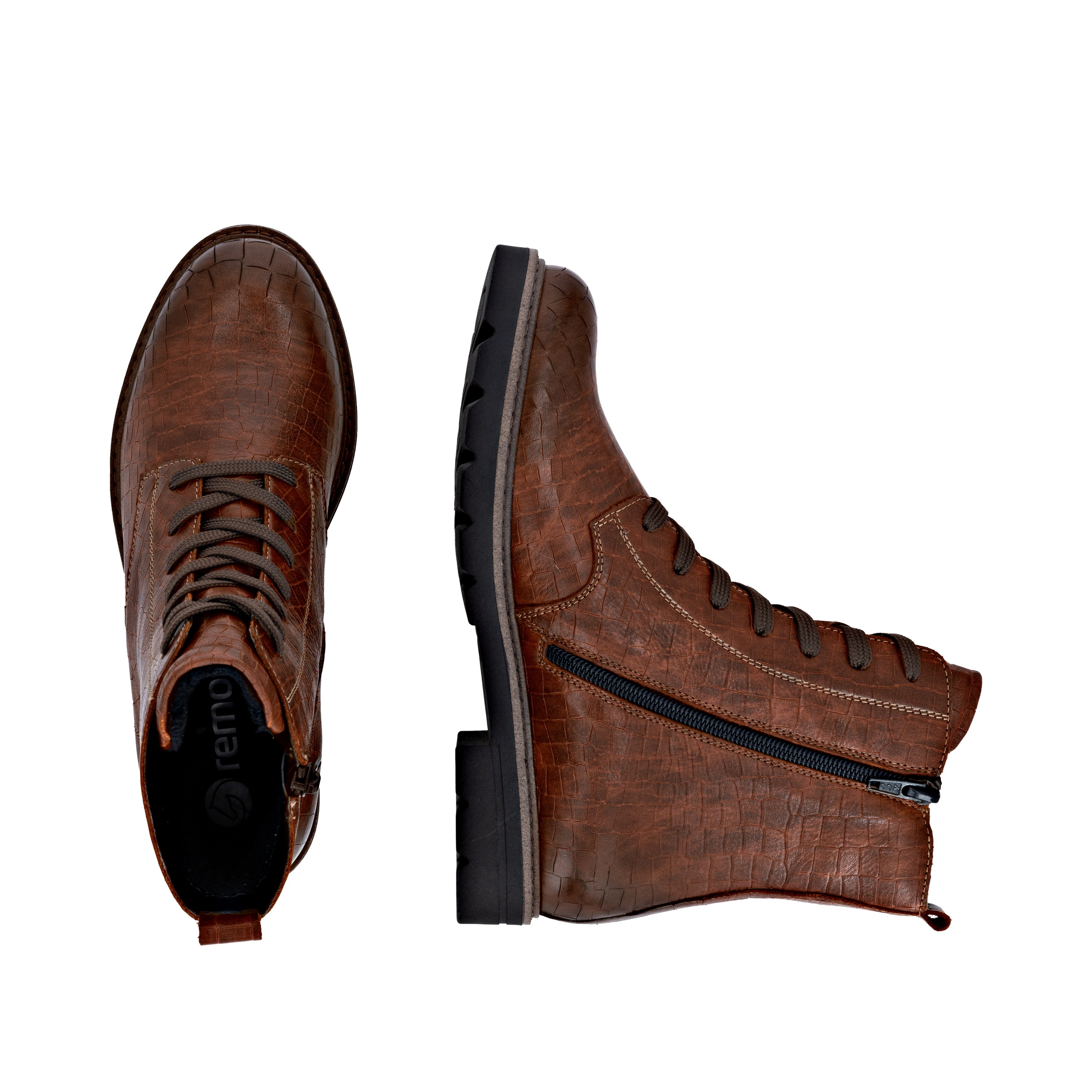 Remonte Schnürstiefelette »Elisabeth Hurley-Collection«, Schnürboots, Klassik-Stiefelette mit Lite`n Soft-Ausstattung