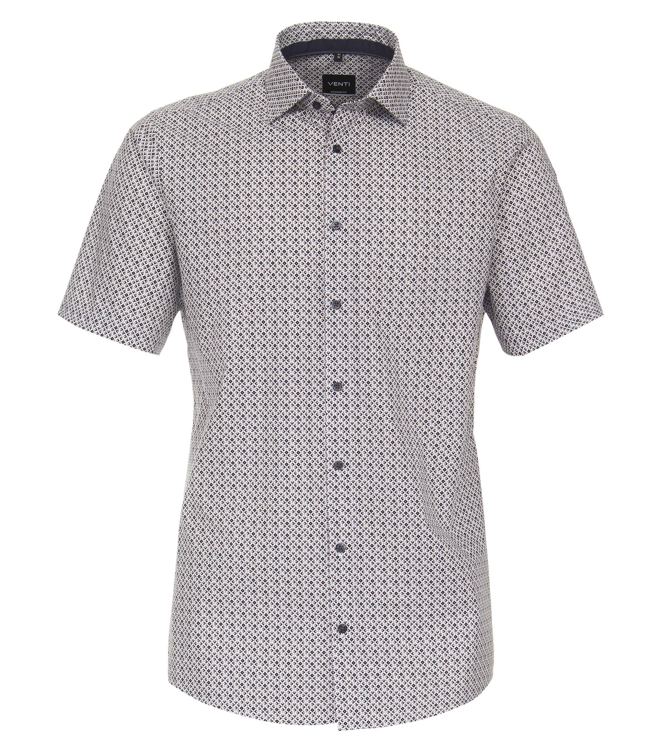 VENTI Businesshemd »VENTI Businesshemd Kurzarm Print«