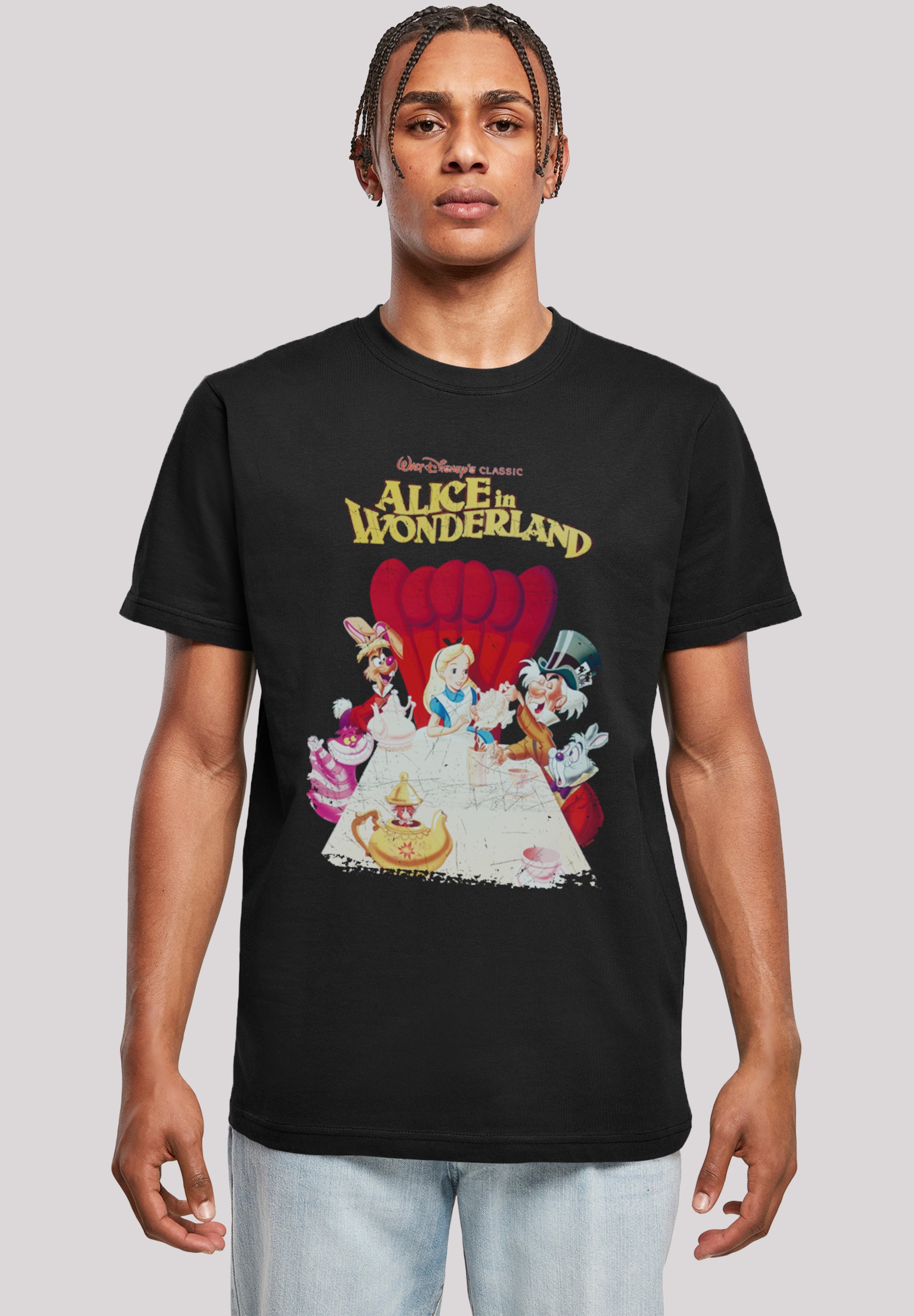 T-Shirt »Disney Alice im Wunderland Retro Poster«, Herren,Premium...