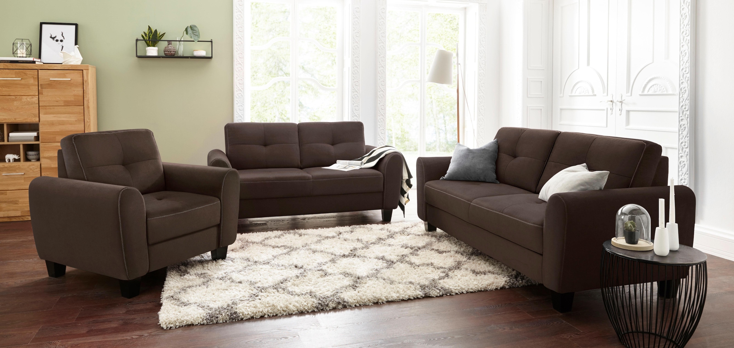 sit&more Sessel »Varese«, inklusive Federkern