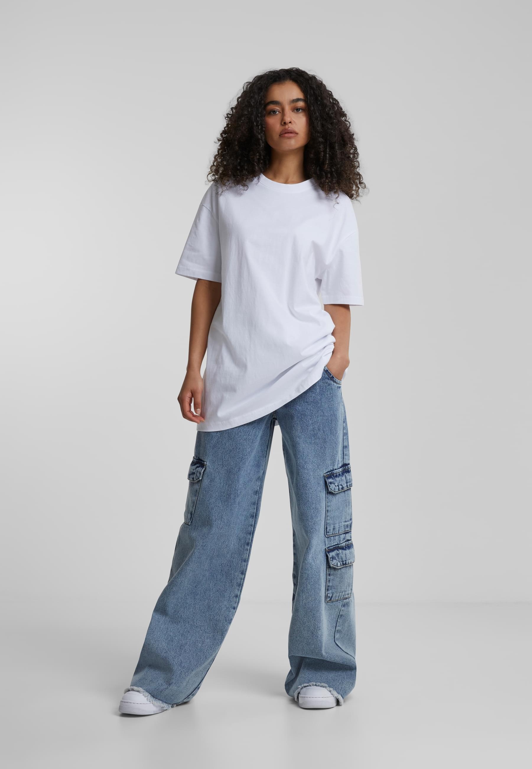 URBAN CLASSICS T-Shirt »Urban Classics Damen Ladies Oversized Boyfriend Tee«, (1 tlg.)