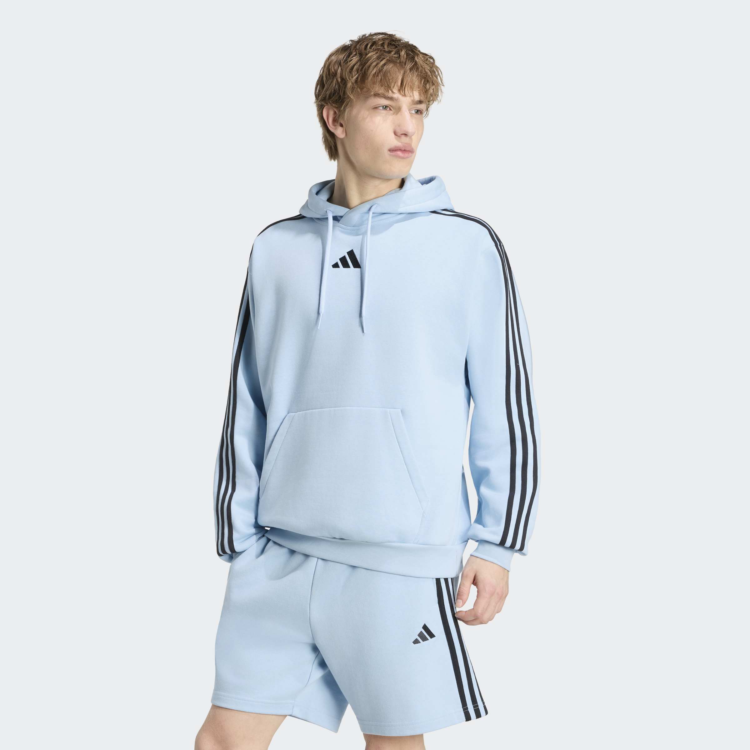 adidas Sportswear "ESSENTIALS 3-STREIFEN FLEECE HOODIE"