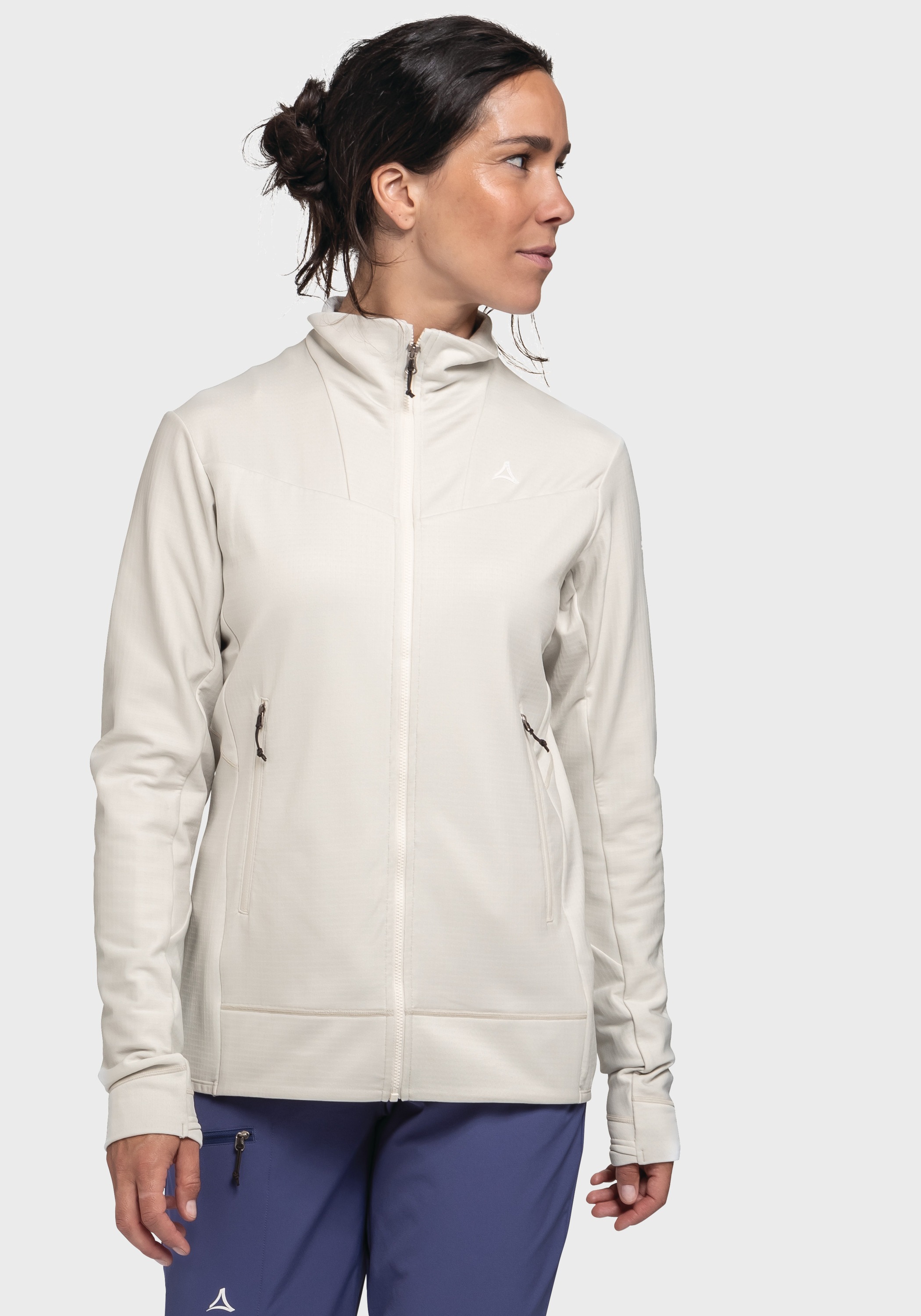 Thumbnail - Schöffel Fleecejacke "Mountain Fleece Jkt Style Blaueis WMS", ohne Kapuze
