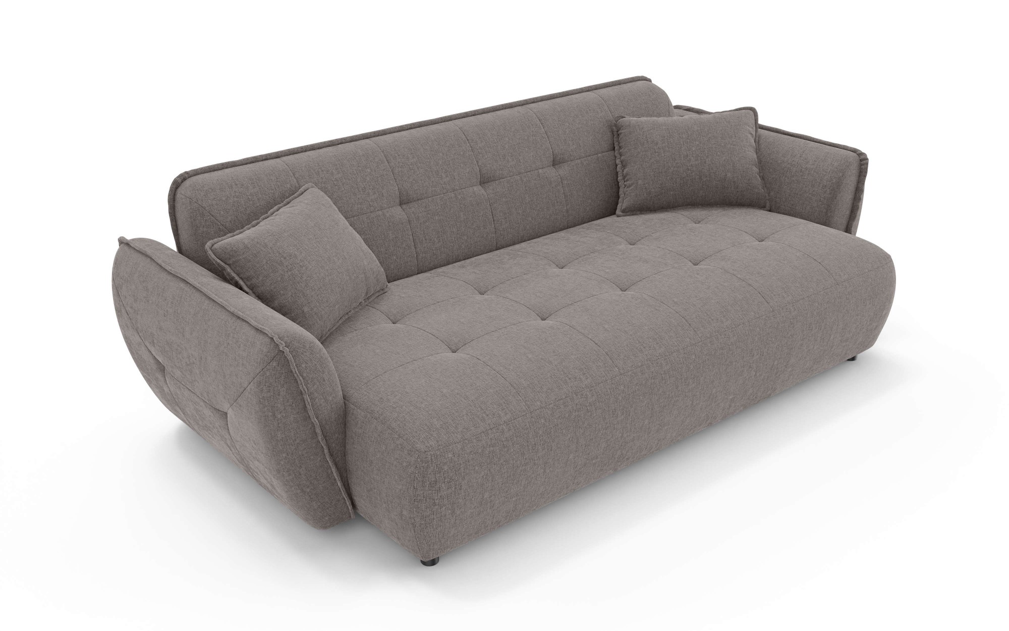 Home affaire Big-Sofa "MIRELDA Design-Sofa mit Steppungen, hoher Sitzkomfor günstig online kaufen