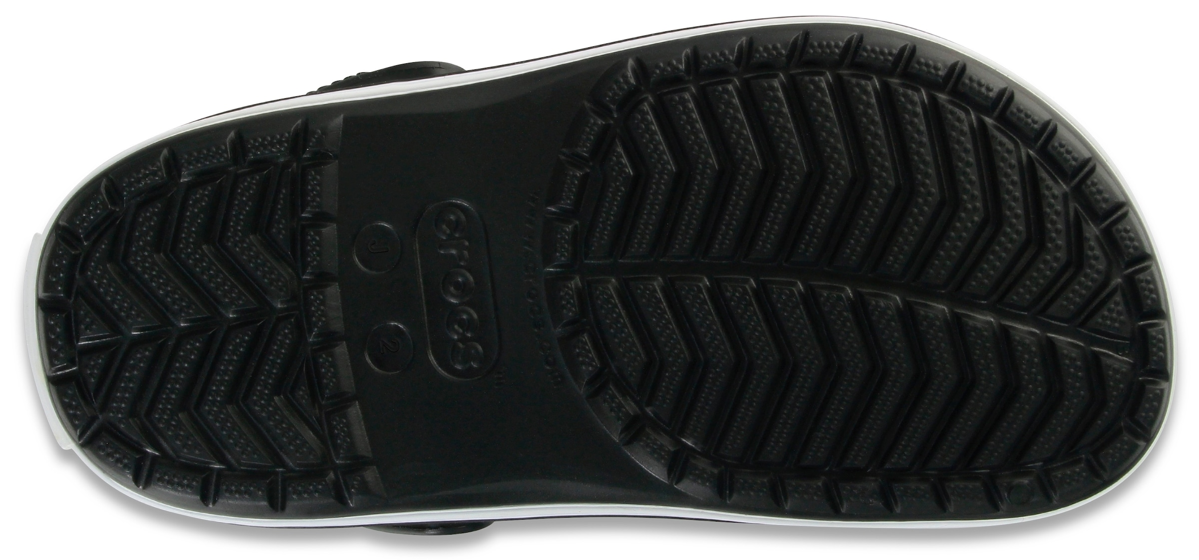 Crocs Clog »Crocband Clog K«, Sommerschuh, Schlappen, Hausschuh, Badeschuh mit Kontrast-Akzenten