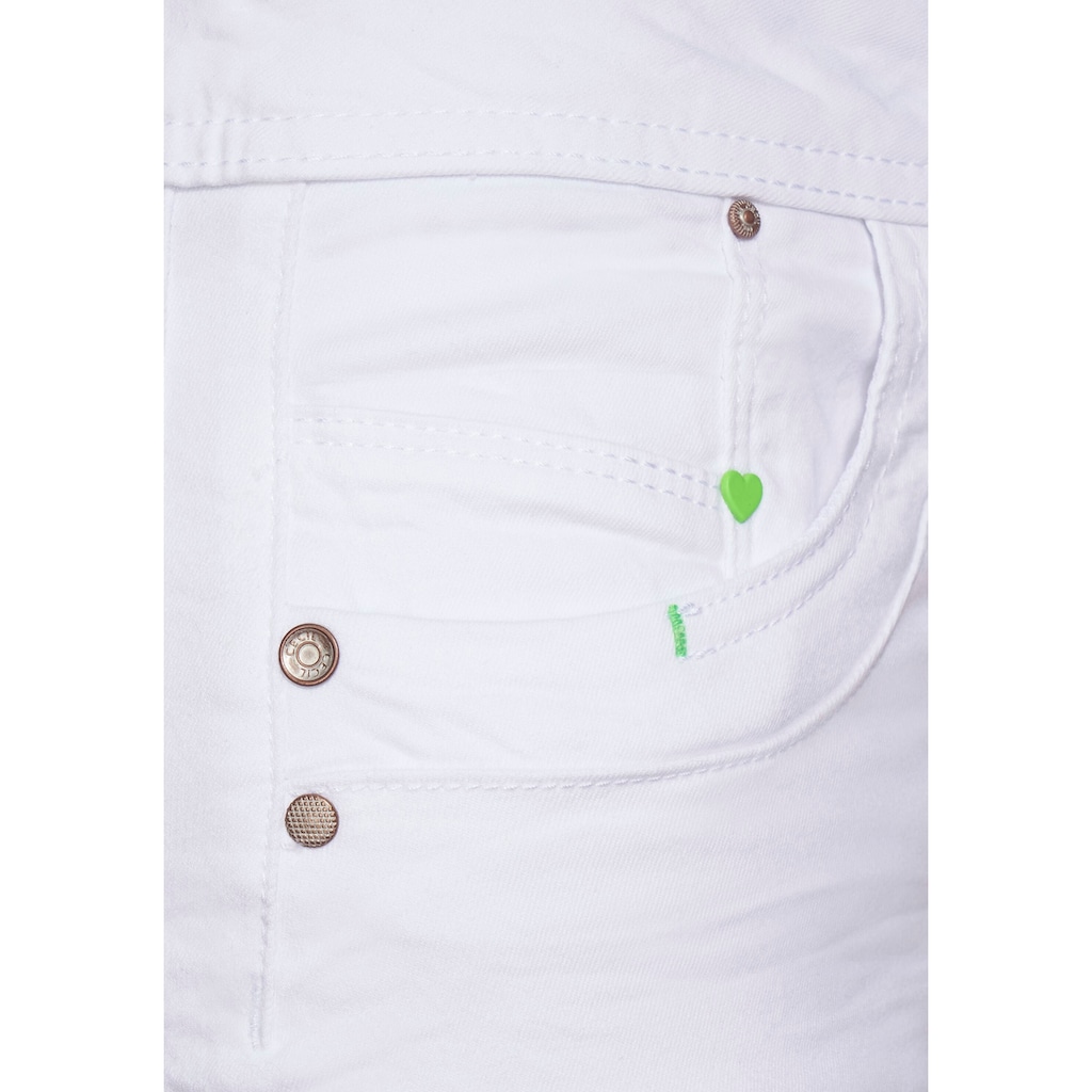 Cecil 5-Pocket-Hose »Style New York«, mit verzierten Taschen