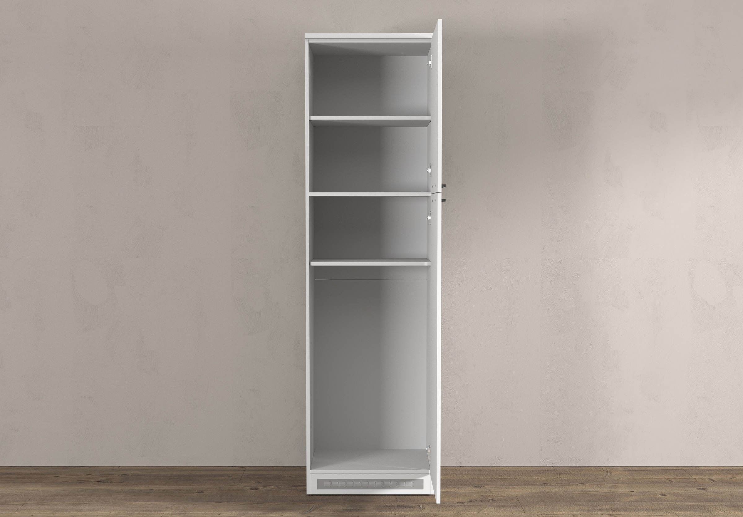 KOCHSTATION Kühlumbauschrank »Luna, Kühlschrank-Umbau, Einbauschrank für Kühlschrank, Made in Italy« B/T/H: 60×60×214,5 cm, für zwei Kühlschrankhöhen vorbereitet