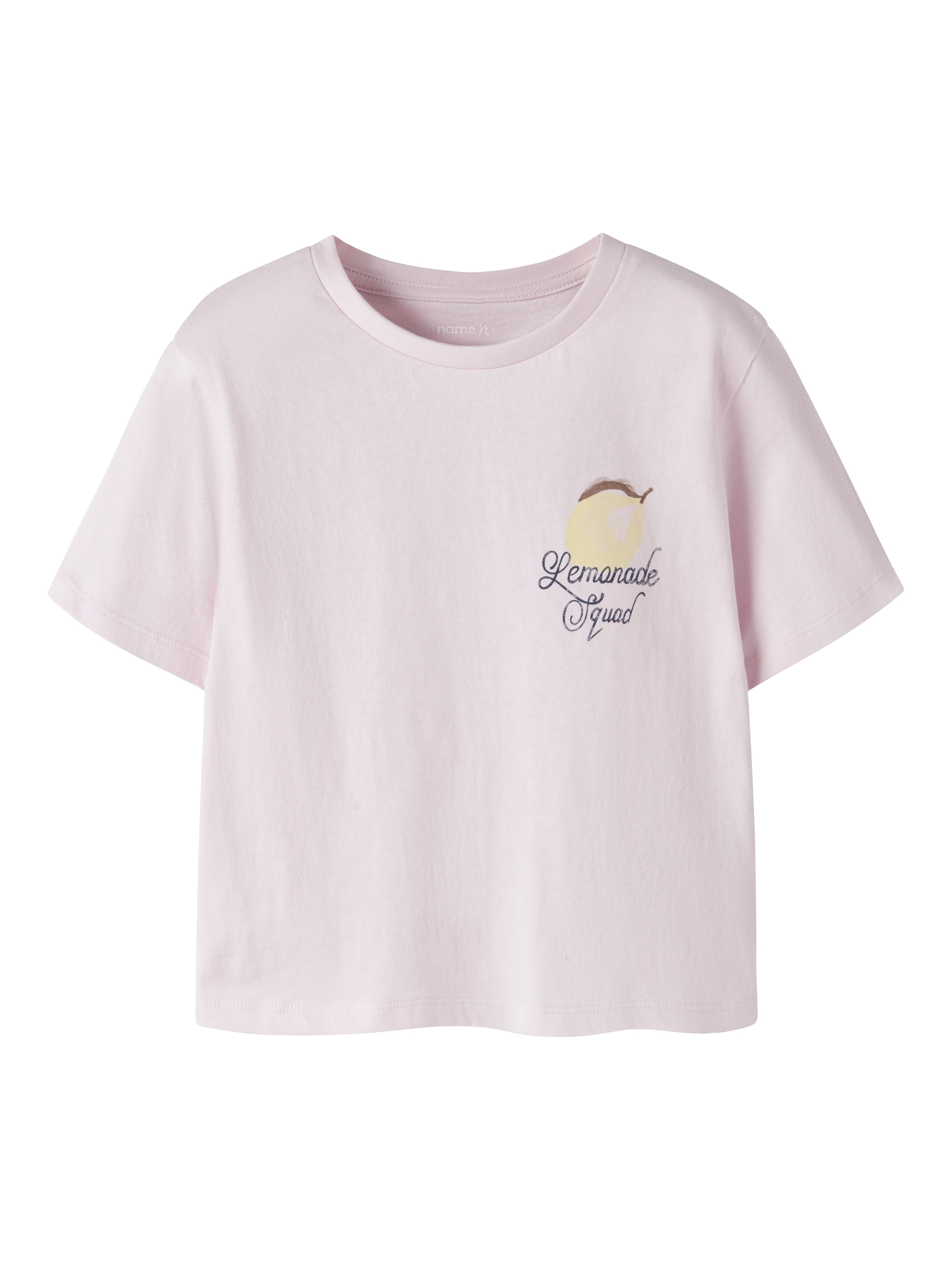 Name It T-Shirt "NMFJAYSLINE SS NREG TOP BOX" Baumwolle, regular fit