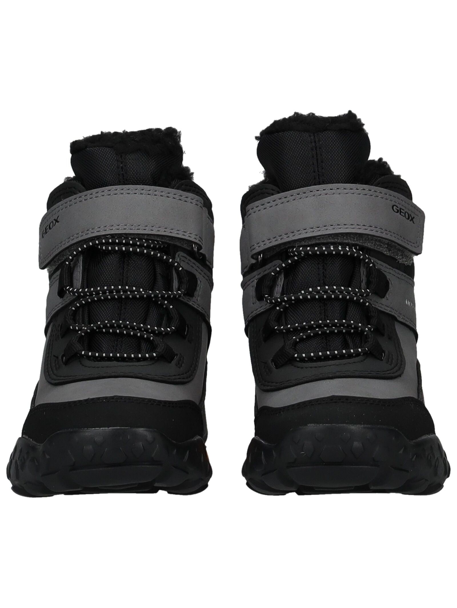 Geox Schnürstiefelette »Geox Stiefelette Lederimitat/Textil«