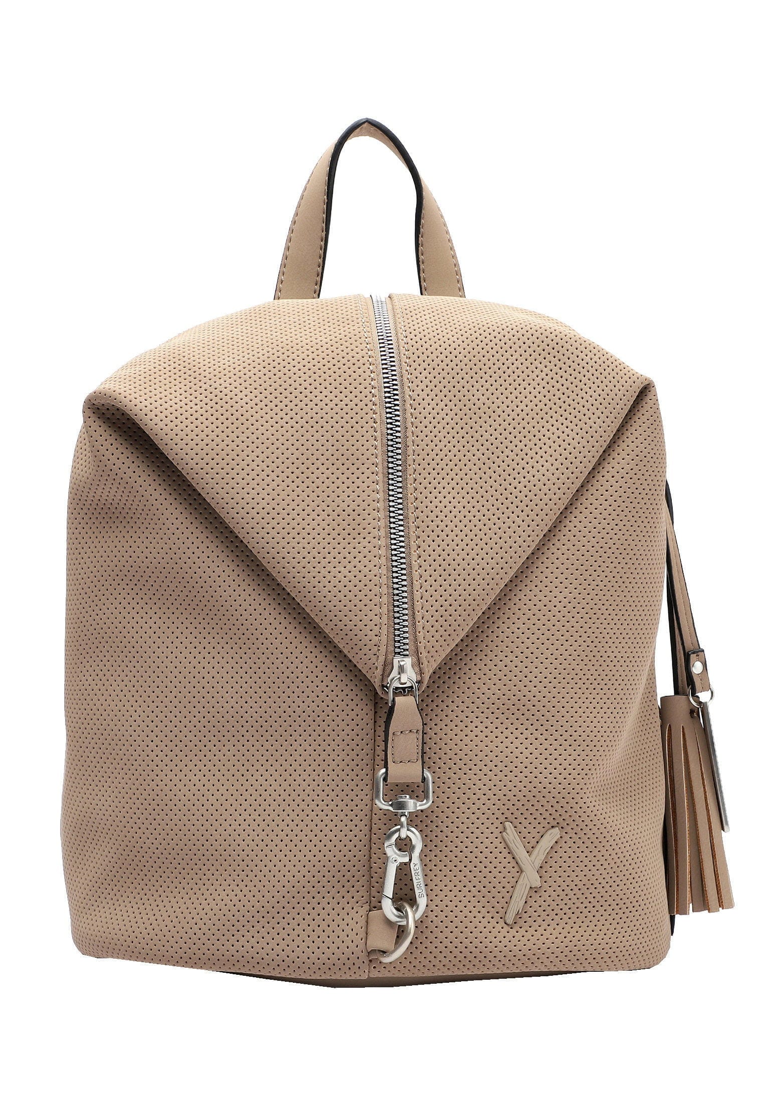 SURI FREY Rucksack "Rucksack SFY Romy", beige, PVC, Rucksäcke