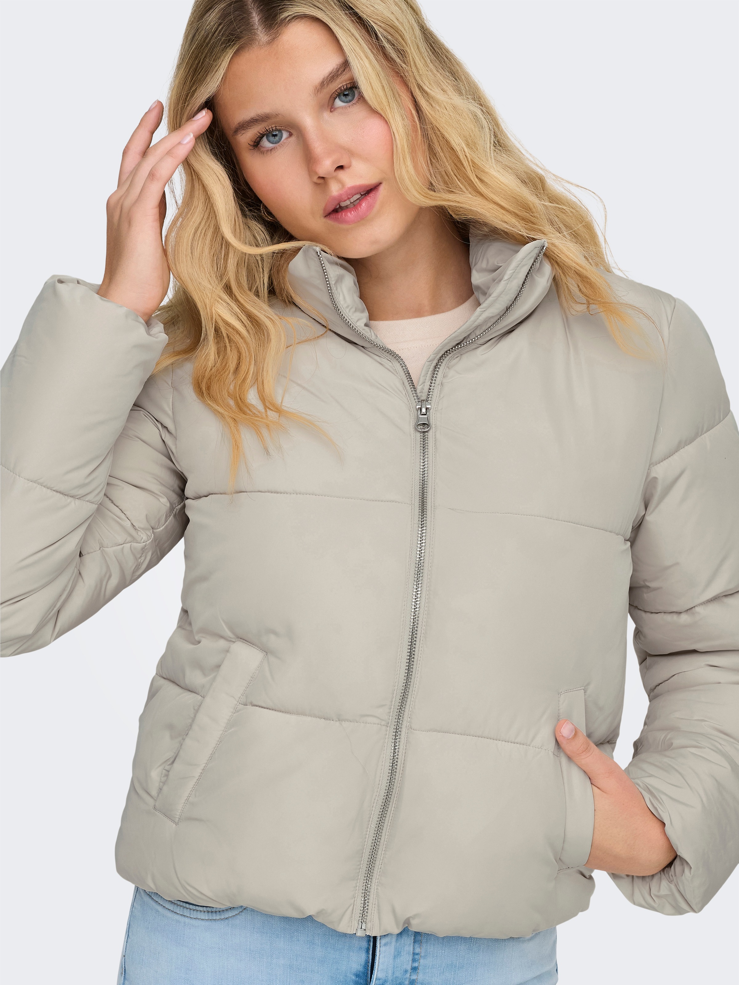 JDY Steppjacke »JDYNEWERICA LIFE SHORT PADD JKT OTW NOOS«