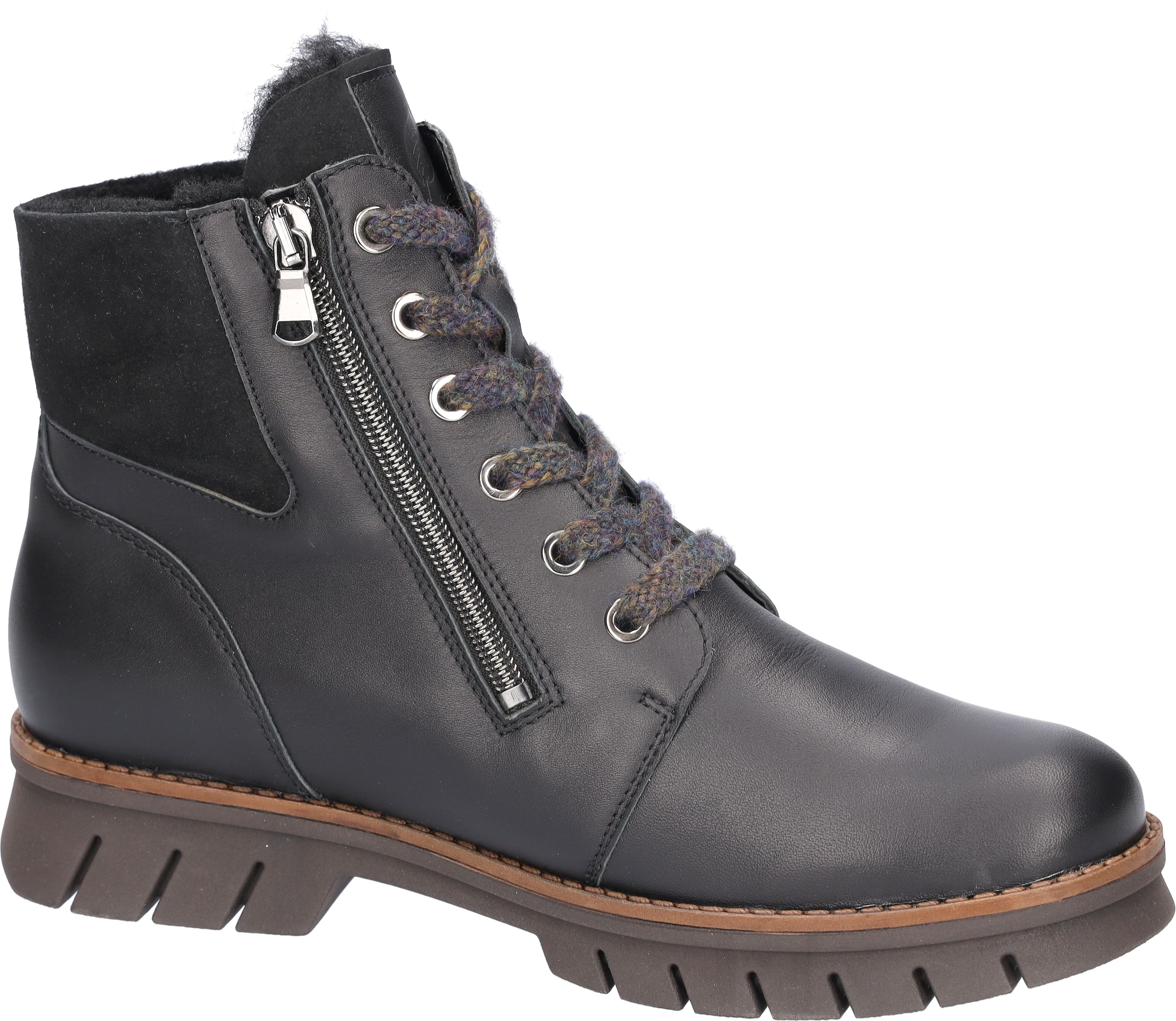 Waldläufer Winterstiefelette »H-XARA«, Winterboots, Stiefelette, mit Lammfell, in Komfortweite H = sehr weit