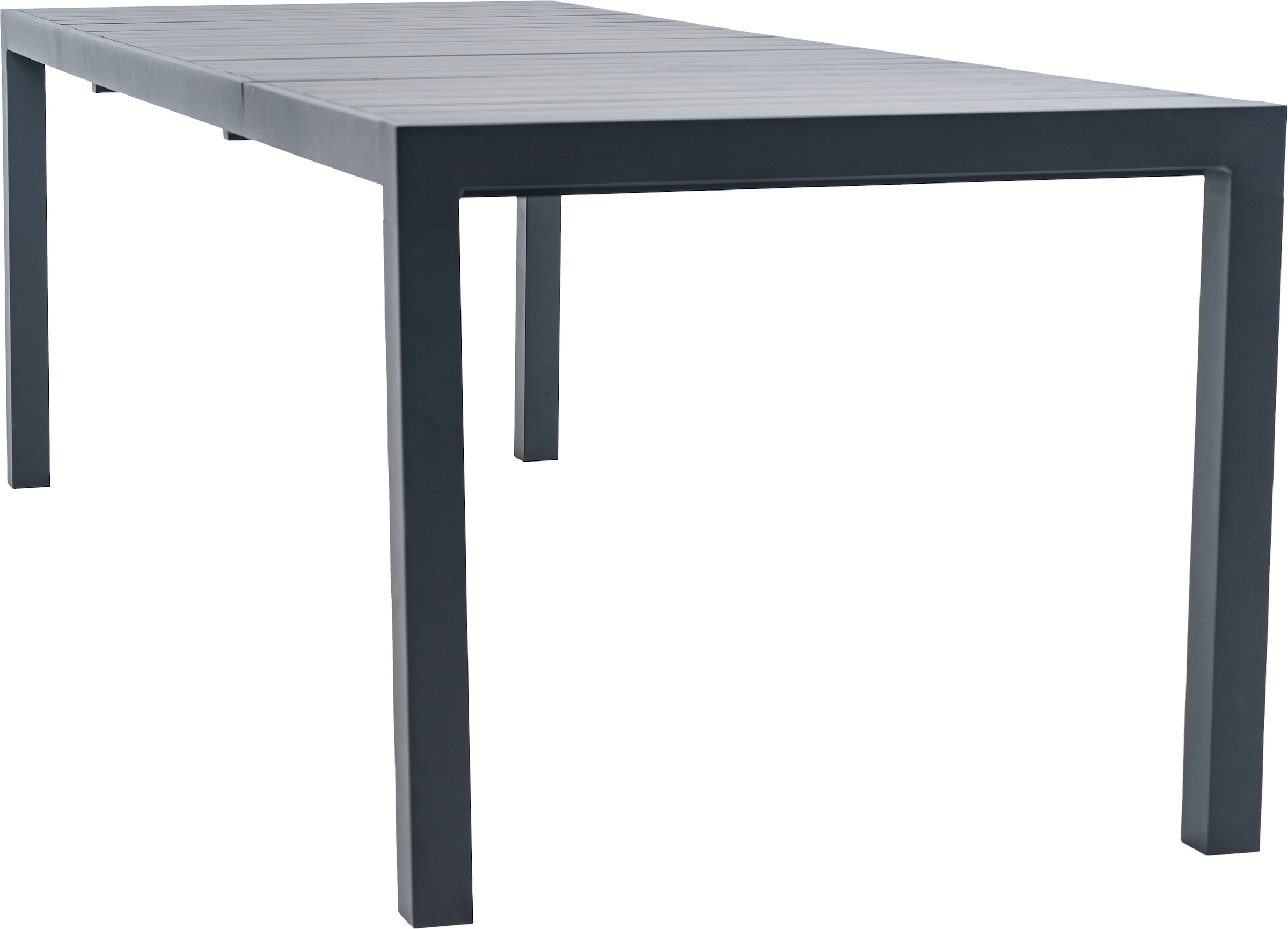 KONIFERA Garten-Essgruppe »»Carini««, (Set, 9 tlg., 8x Sessel, Tisch ausziehbar 90x184-224x75 cm), Aluminium/ Textilgewebe