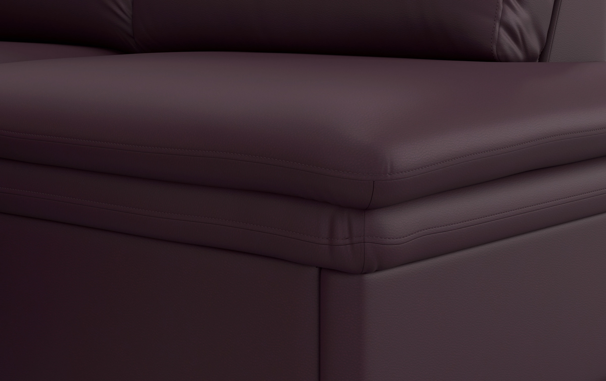 COTTA Ecksofa »Leandra L-Form«, wahlweise mit Bettfunktion & Bettkasten