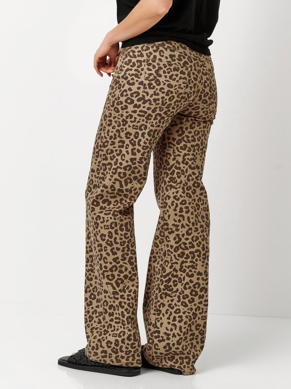 TONI Straight-Jeans "Ella", mit Leo-Print günstig online kaufen