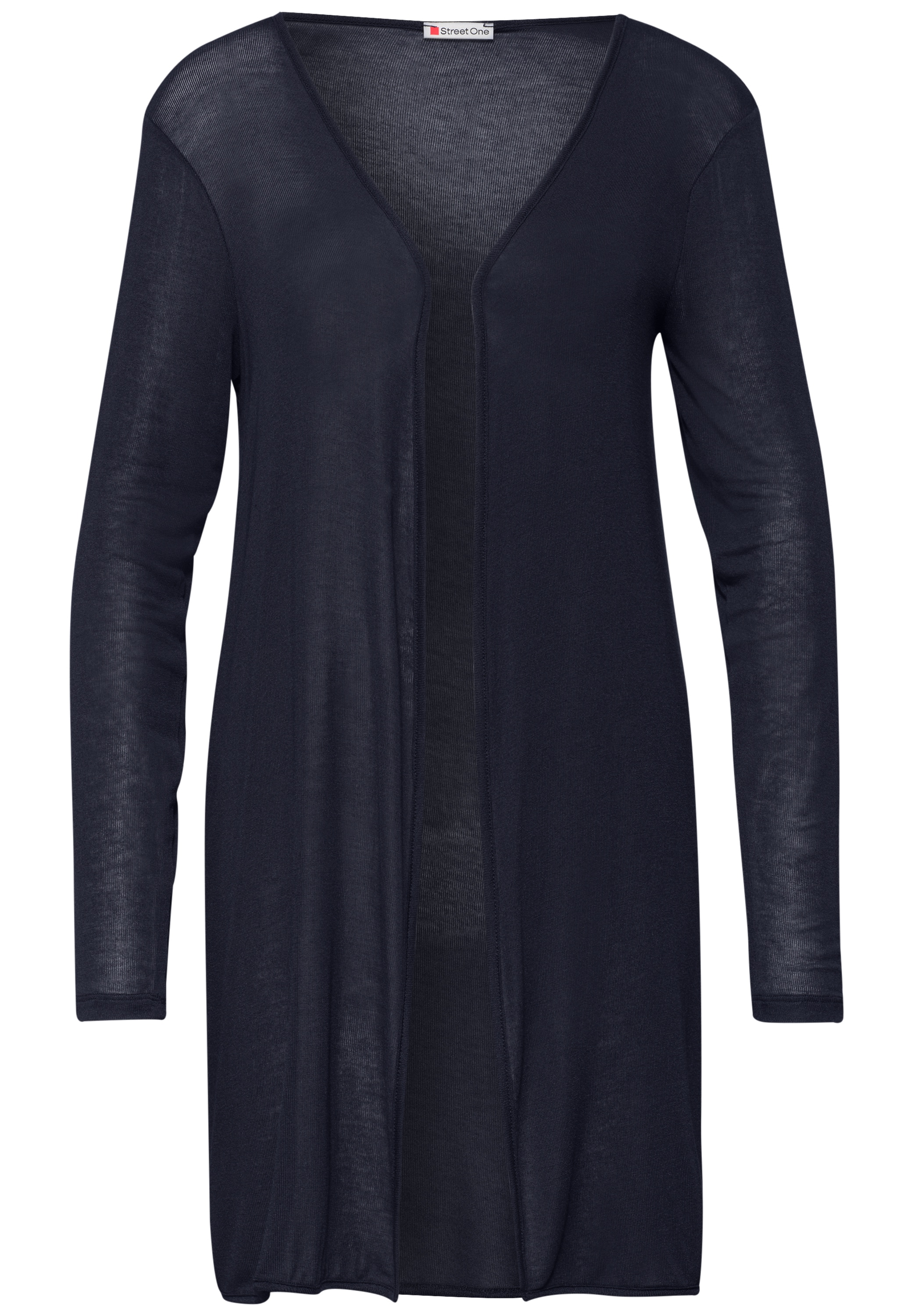 STREET ONE Longstrickjacke aus softer Viskose