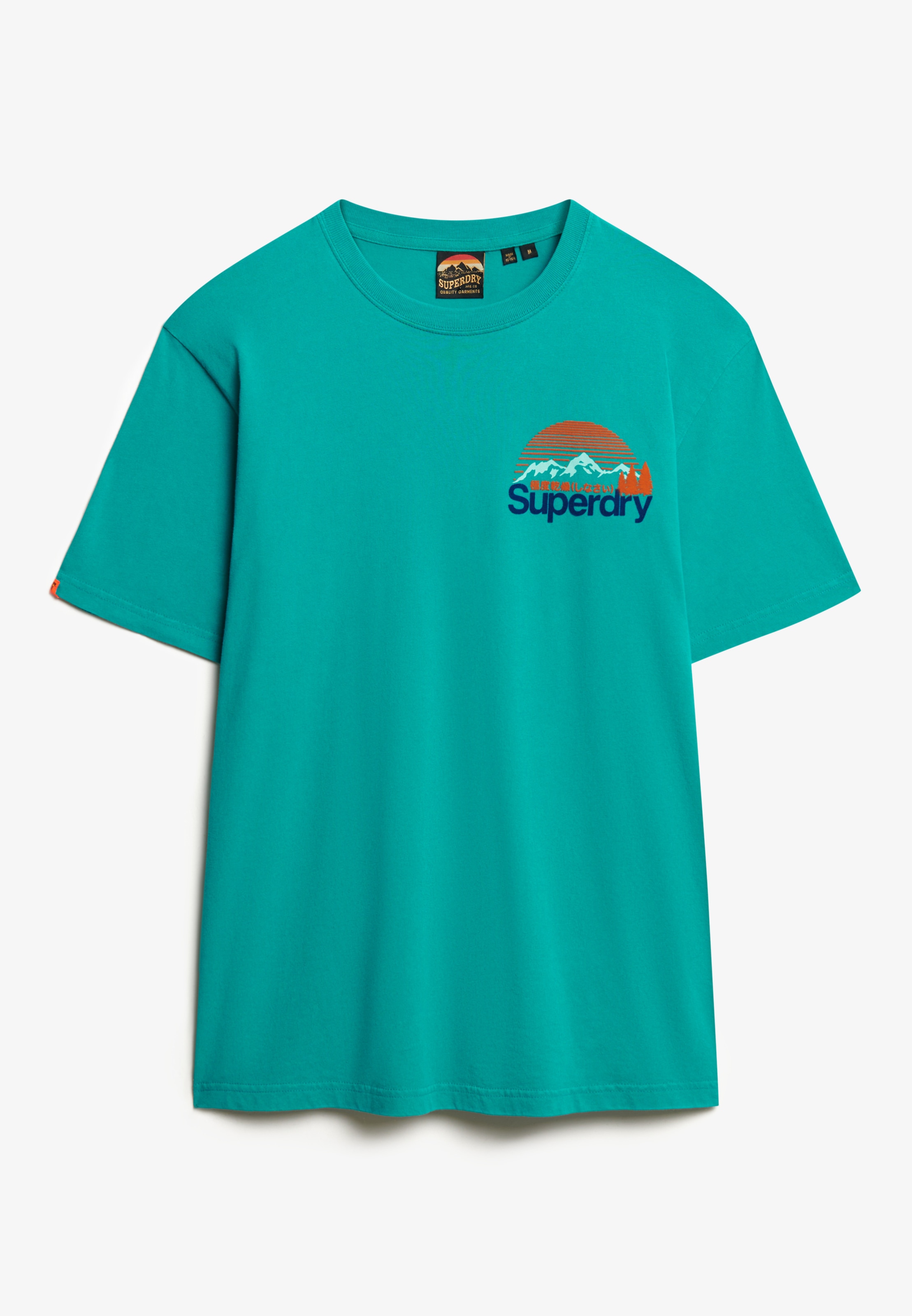 Superdry Rundhalsshirt »CL GREAT OUTDOORS CHEST TEE«