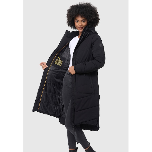 Black Friday Marikoo Winterjacke »Benikoo«, langer Winter Mantel gesteppt |  BAUR