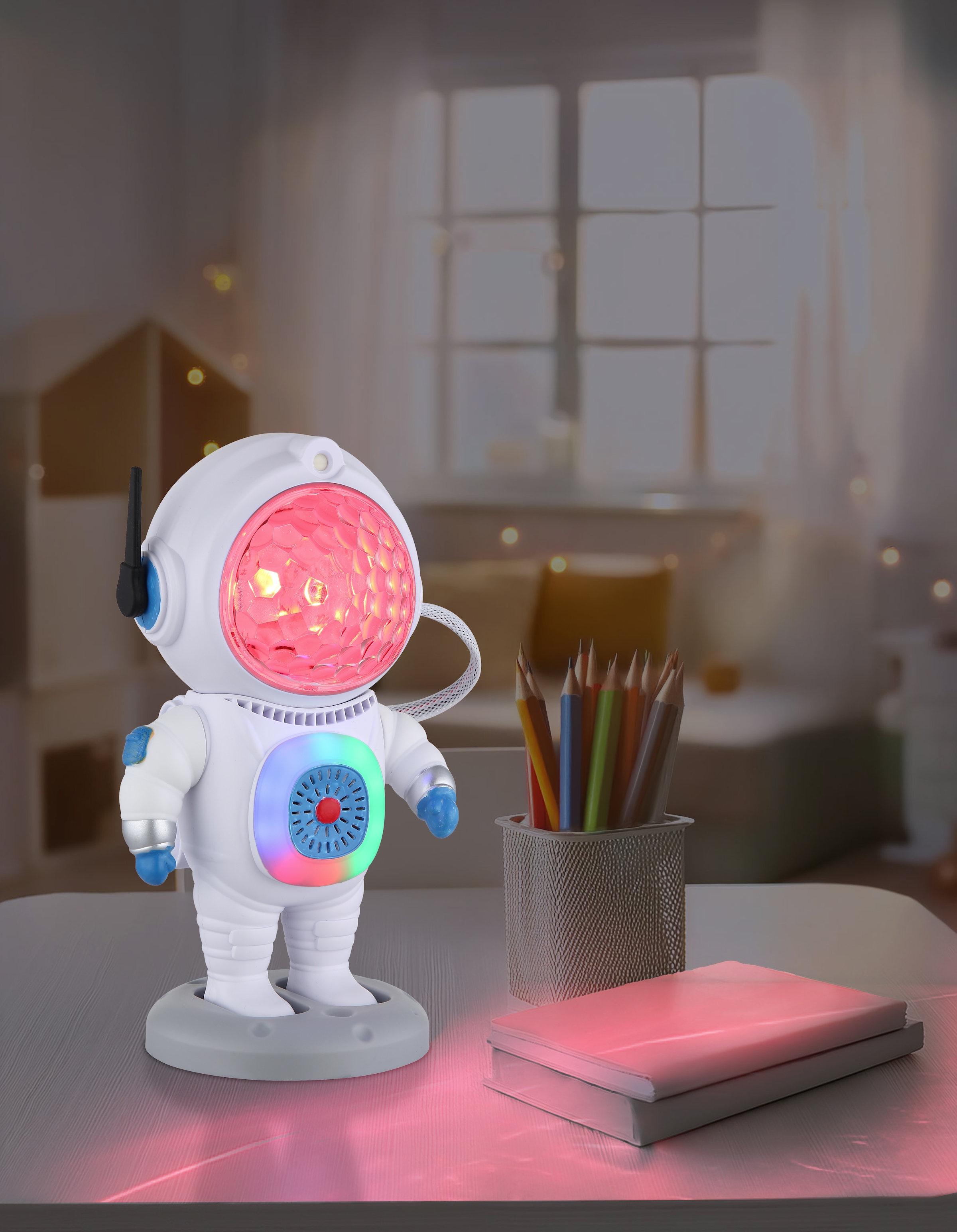 GLOBO LIGHTING Tischleuchte »COSMO« LED-Modul 1 Stk. Tischlampe Nachttischlampe Deko-Tischleuchte Schlafzimmer