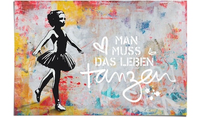 Poster »Man muss das Leben tanzen«, (1 St.)