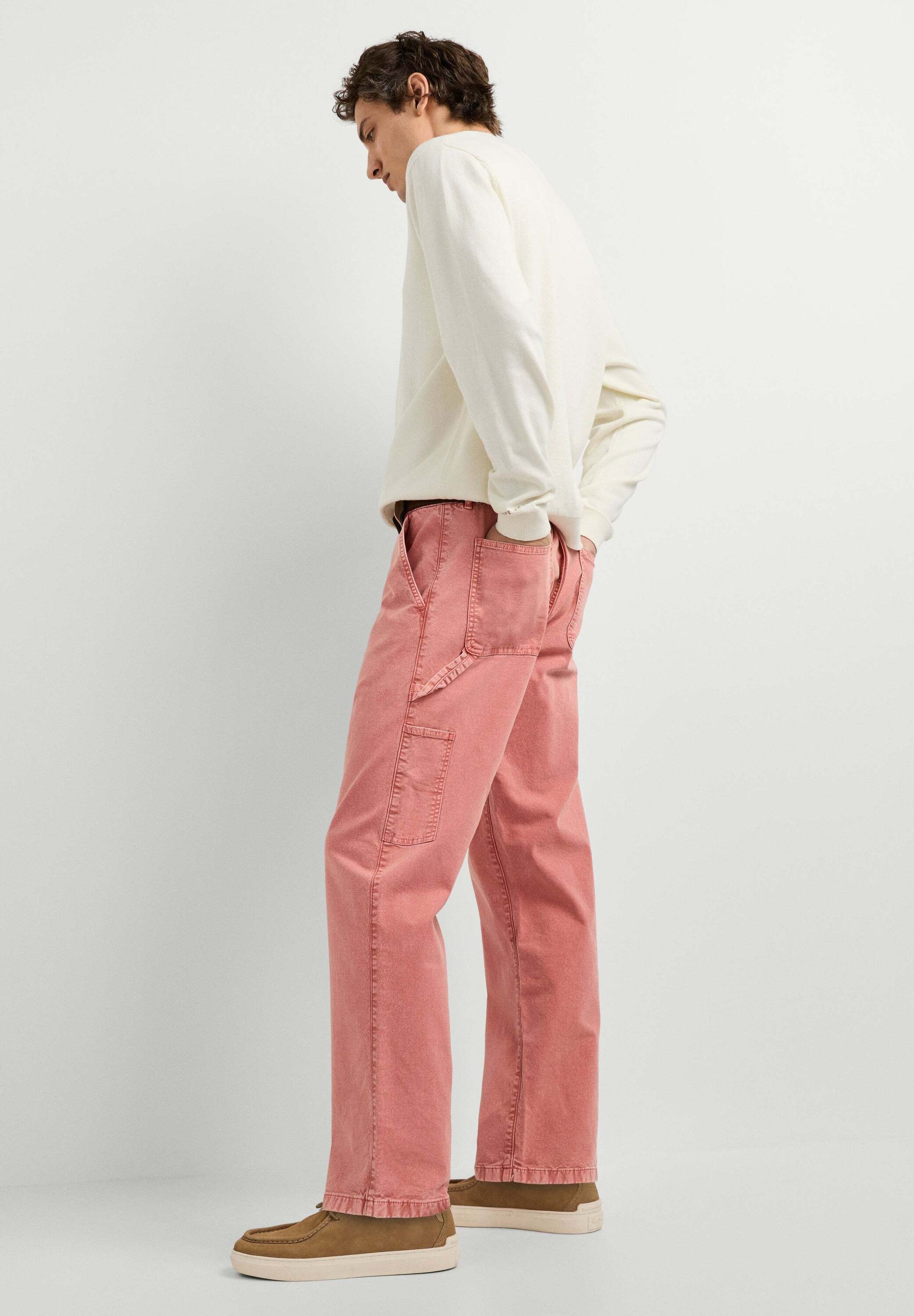 Pepe Jeans Funktionshose "trousers RELAXED WASHED CARPENTER CANVAS PANT"
